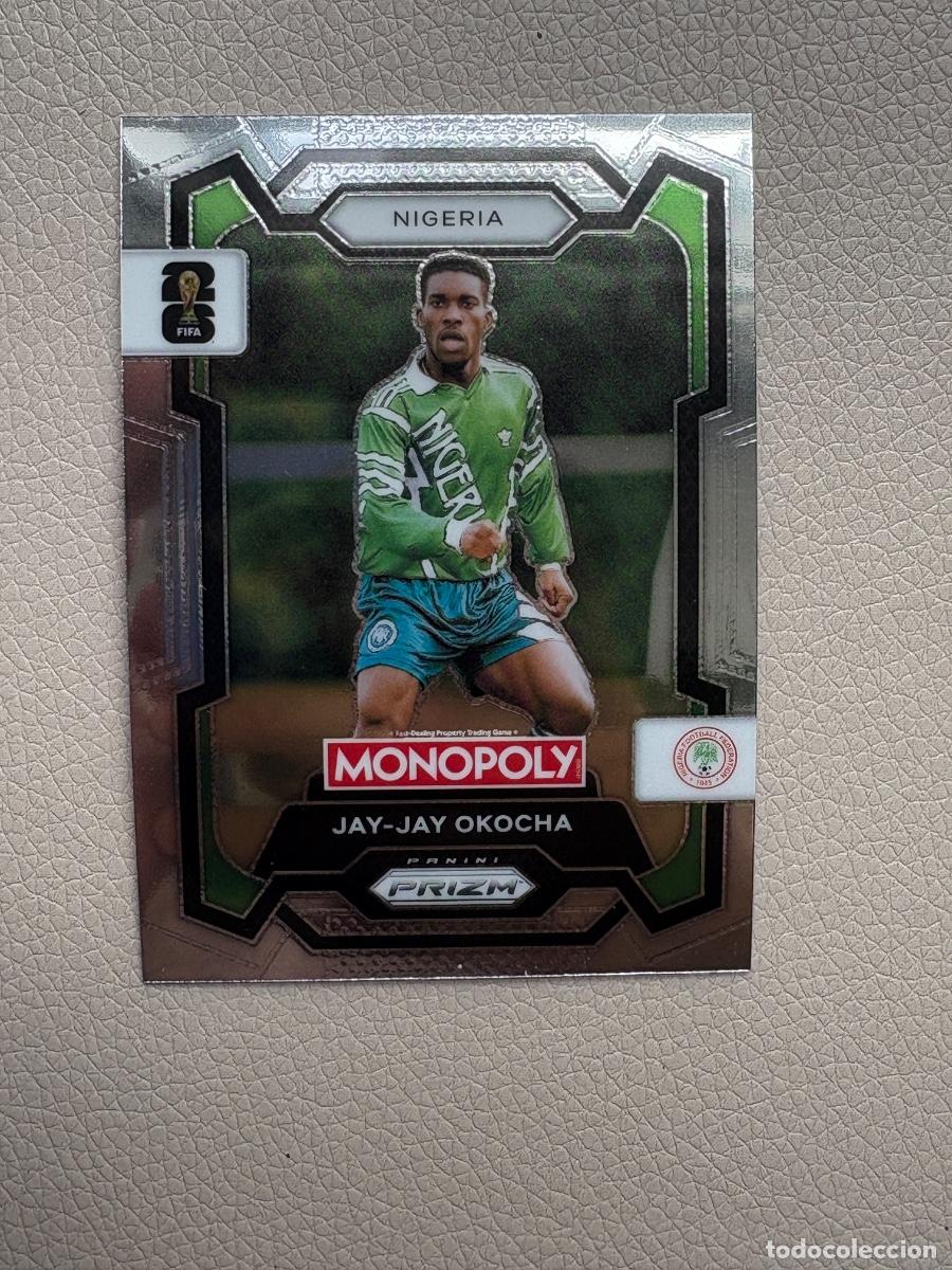 Cromos de F&uacute;tbol: 21. CROMO JAY -JAY OKOCHA N 82 PRIZM MONOPOLY WORLD CUP 2026
