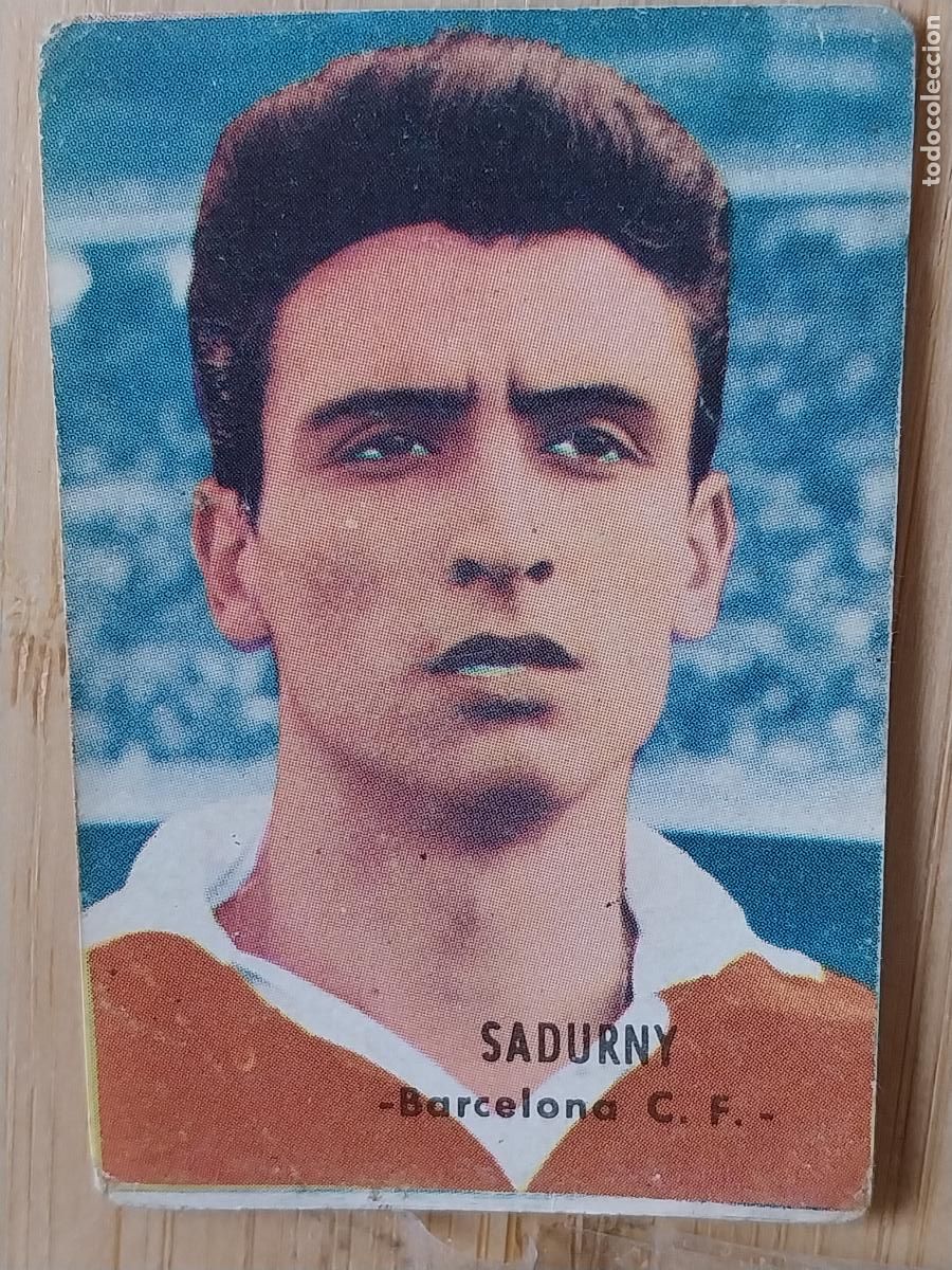 Cromos de f&uacute;tbol: SADURNY BARCELONA LIGA 1966 66 67 ED FHER CROMO SIN PEGAR NUNCA ORIGINAL *
