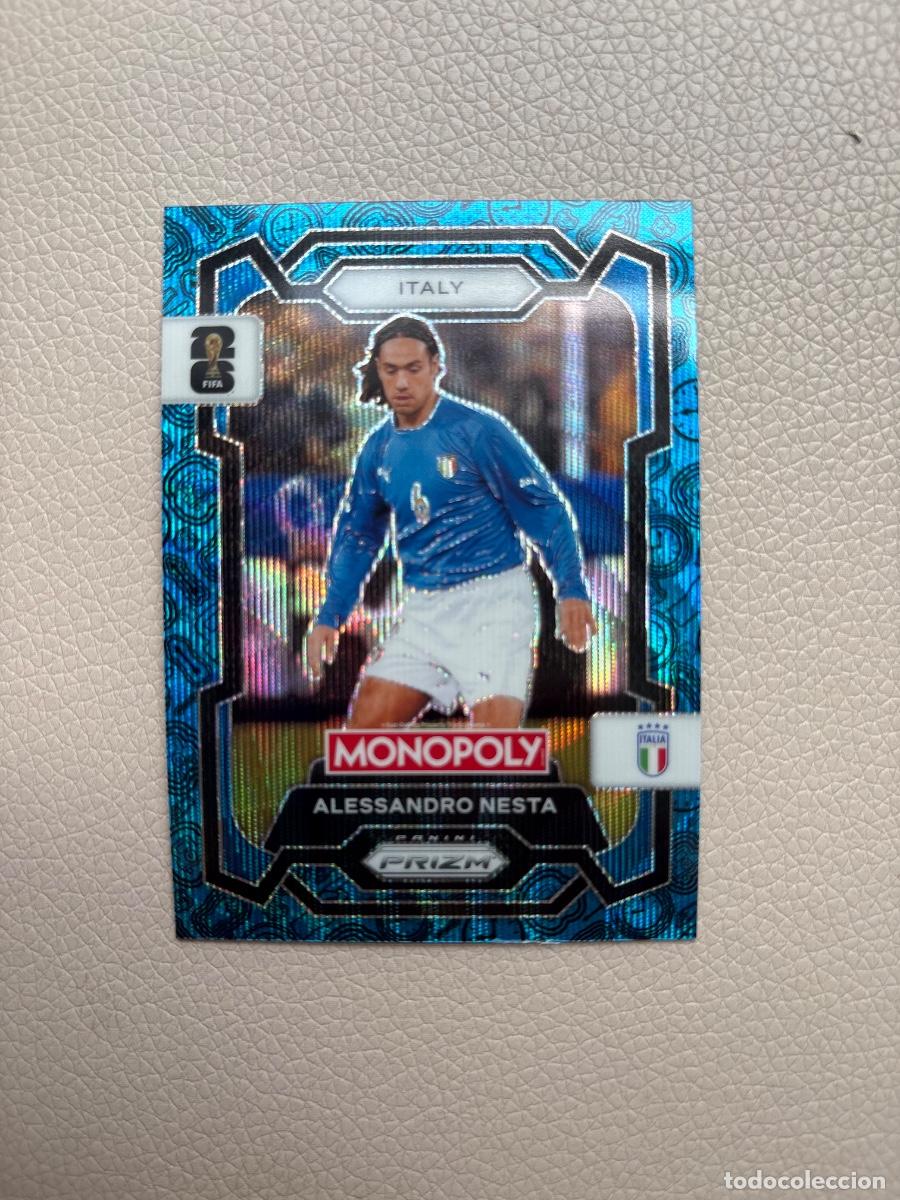 Football Stickers: 21. CROMO ALESSANDRO NESTA N 34 PARALELA PRIZM MONOPOLY WORLD CUP 2026