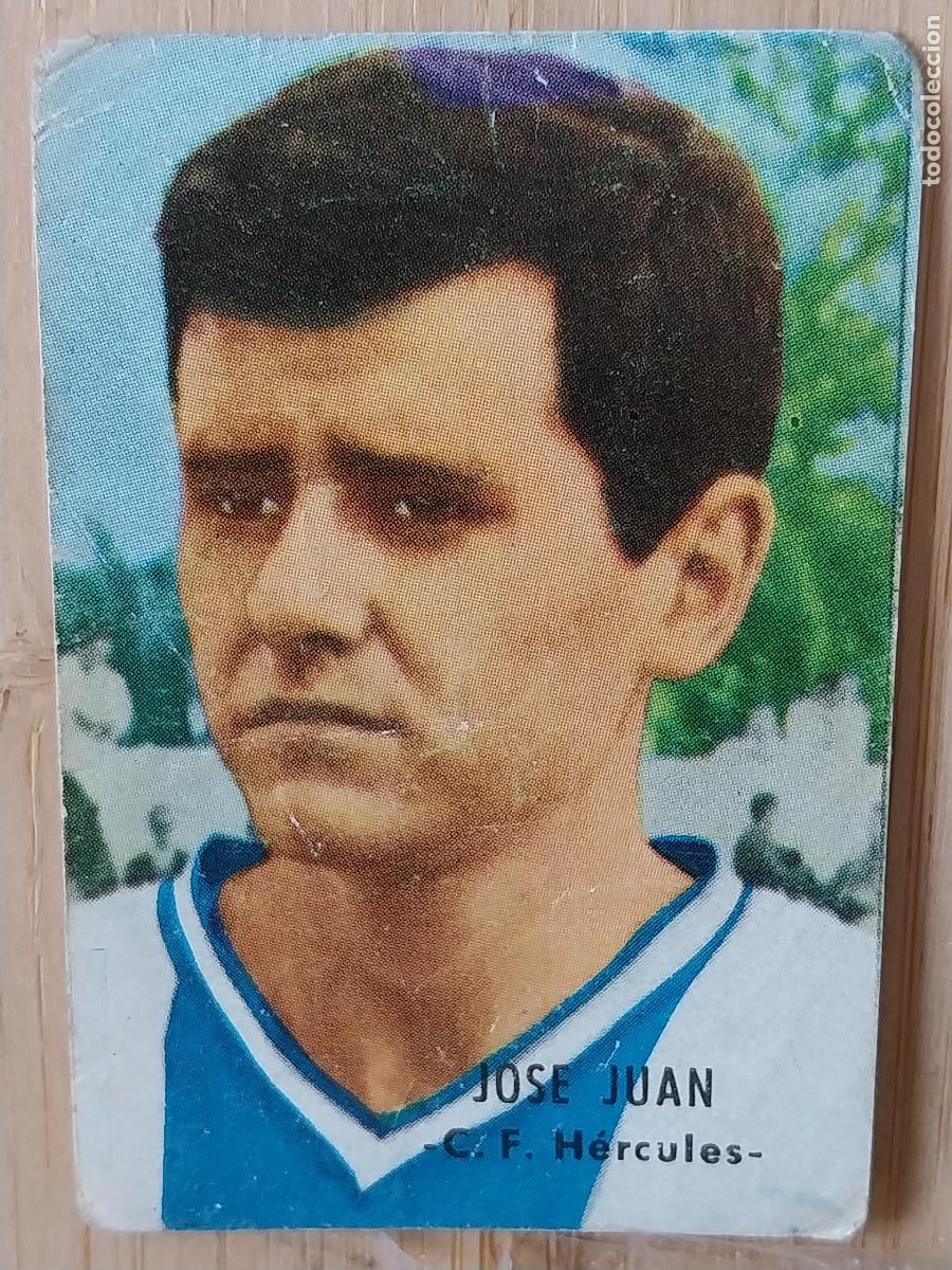 Cromos de Futebol: JOSE JUAN HERCULES LIGA 1966 66 67 ED FHER CROMO SIN PEGAR NUNCA ORIGINAL *