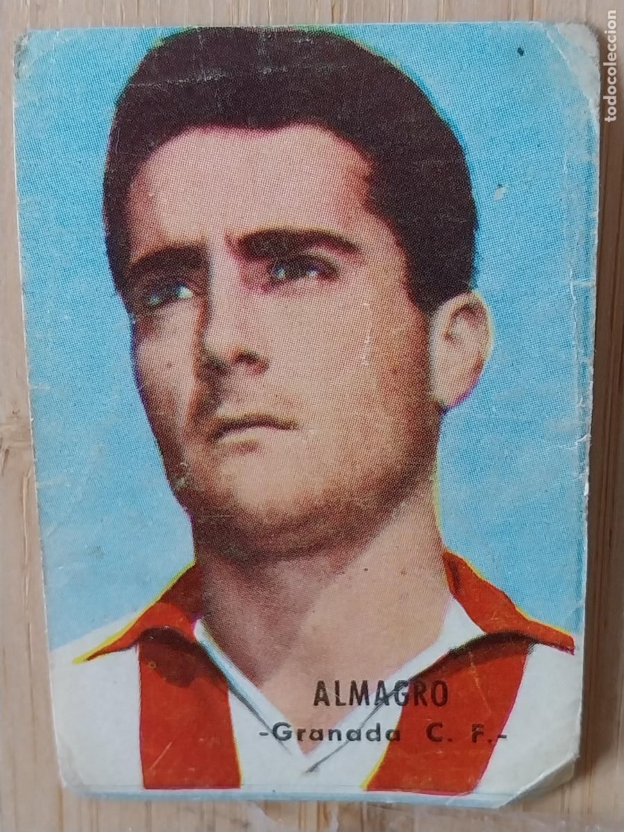 Cromos de Futebol: ALMAGRO GRANADA LIGA 1966 66 67 ED FHER CROMO SIN PEGAR NUNCA ORIGINAL *