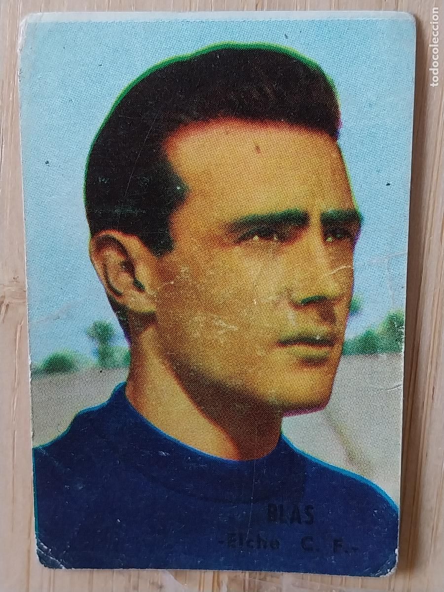 Cromos de Futebol: BLAS ELCHE LIGA 1966 66 67 ED FHER CROMO SIN PEGAR NUNCA ORIGINAL *