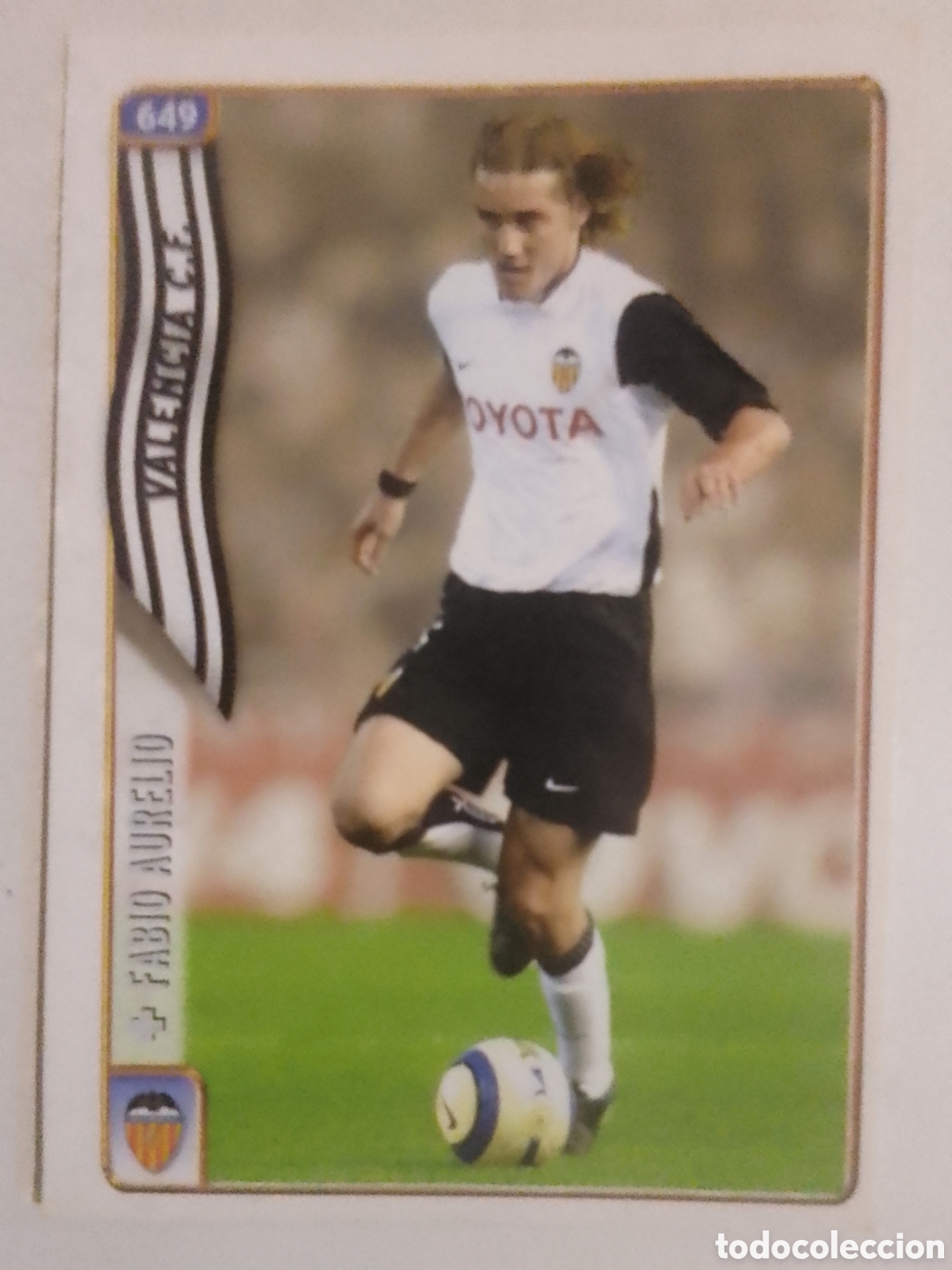 Cartes &agrave; collectionner de Football: Mundicromo 2005 n&deg; 649 + Fabio Aurelio &bull; Valencia.