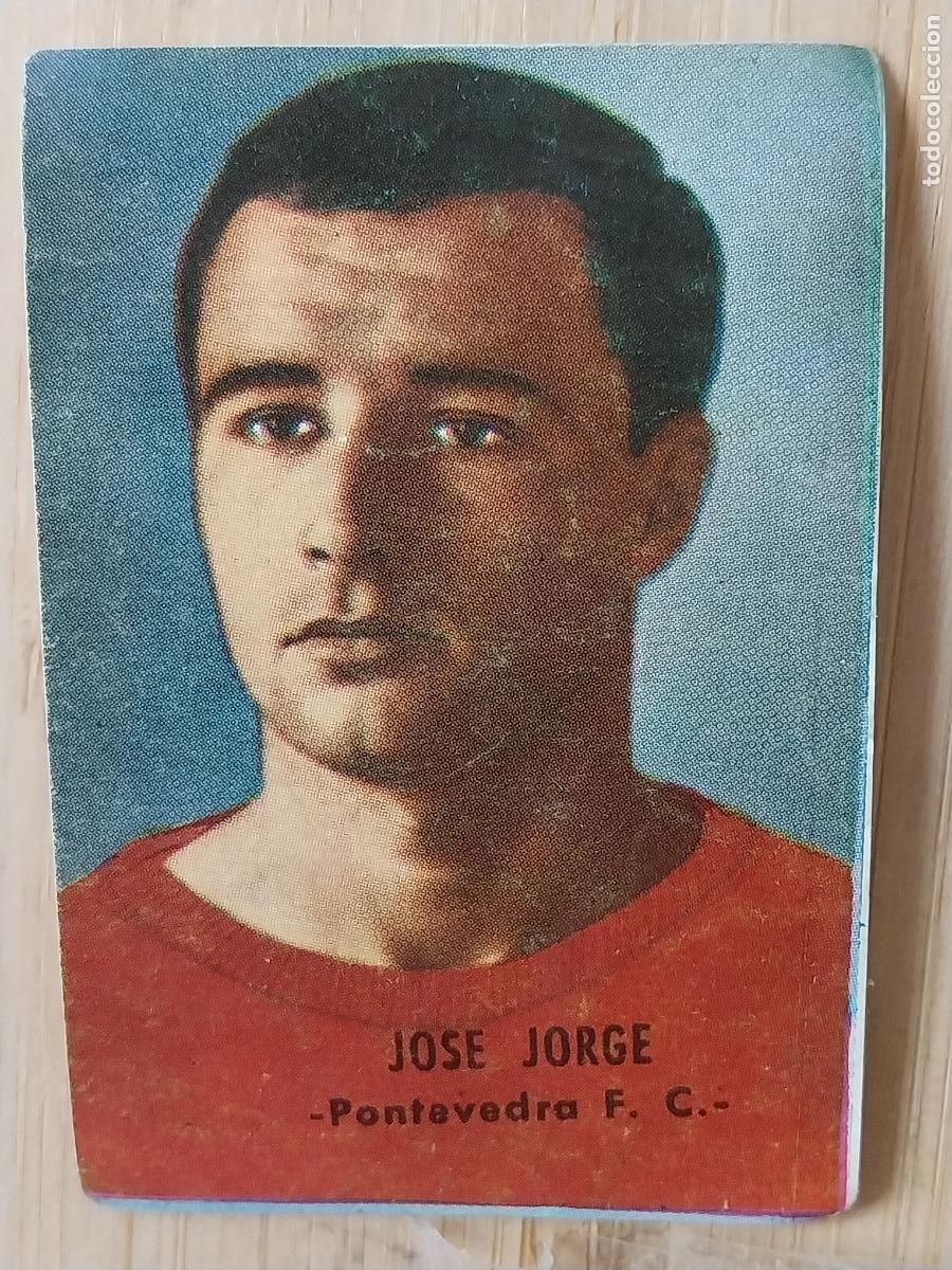 Cromos de f&uacute;tbol: JOSE JORGE PONTEVEDRA LIGA 1966 66 67 ED FHER CROMO SIN PEGAR NUNCA ORIGINAL *