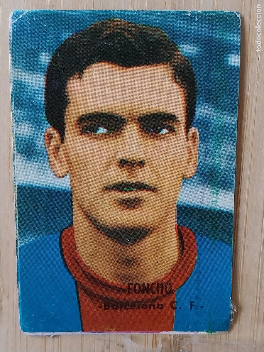 Cartes &agrave; collectionner de Football: FONCHO BARCELONA LIGA 1966 66 67 ED FHER CROMO RECUPERADO ORIGINAL *
