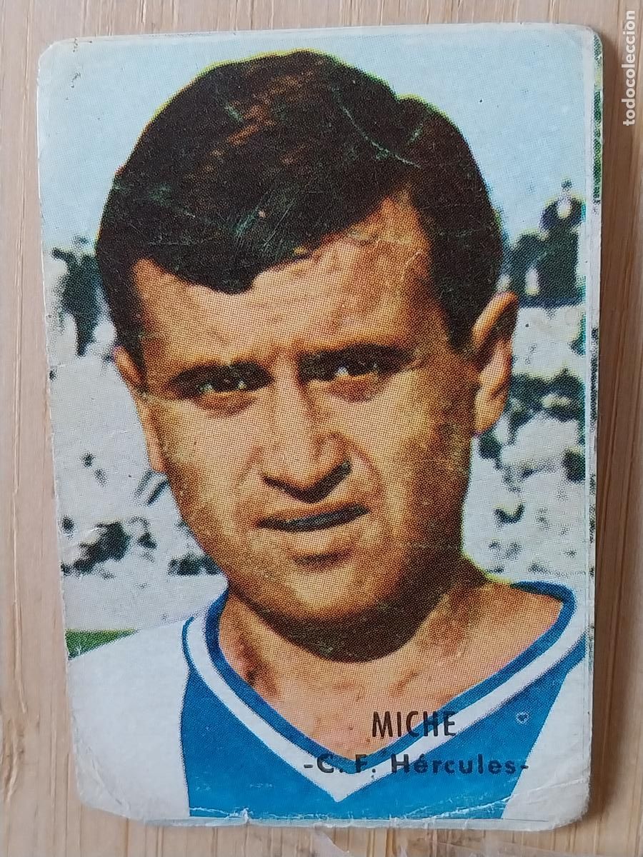 Cartes &agrave; collectionner de Football: MICHE HERCULES LIGA 1966 66 67 ED FHER CROMO SIN PEGAR NUNCA ORIGINAL *