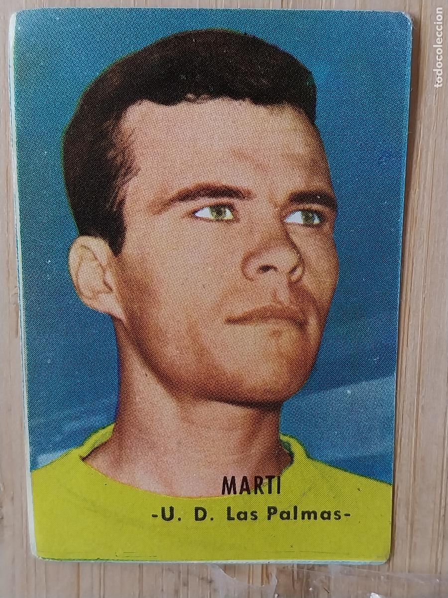 Cartes &agrave; collectionner de Football: MARTI LAS PALMAS LIGA 1966 66 67 ED FHER CROMO SIN PEGAR NUNCA ORIGINAL *