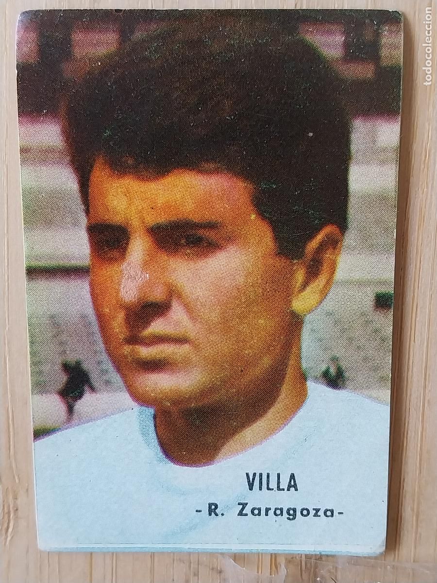 Cromos de f&uacute;tbol: VILLA ZARAGOZA LIGA 1966 66 67 ED FHER CROMO SIN PEGAR NUNCA ORIGINAL *