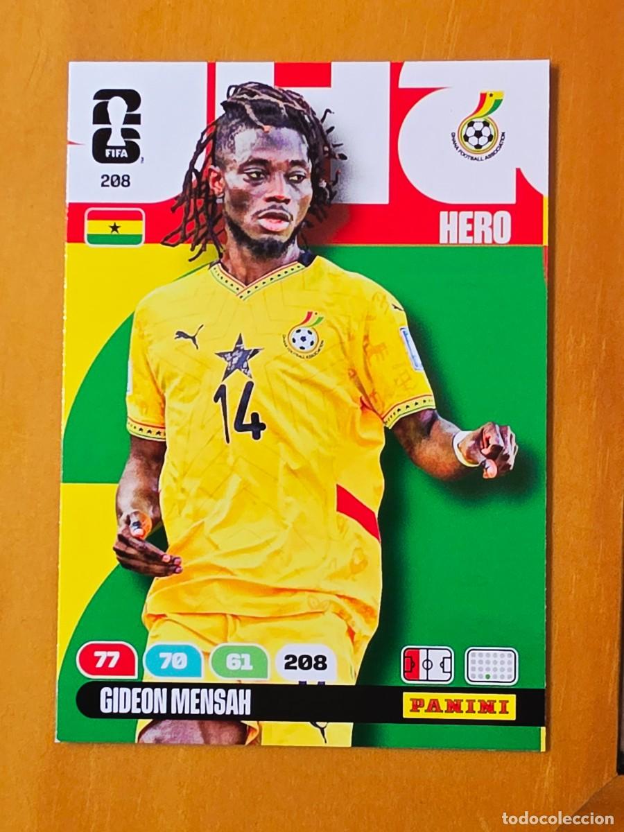 Figurine di Calcio: 208 Gideon Mensah, Hero, Ghana, Adrenalyn XL Fifa World Cup 2026 Mundial 26