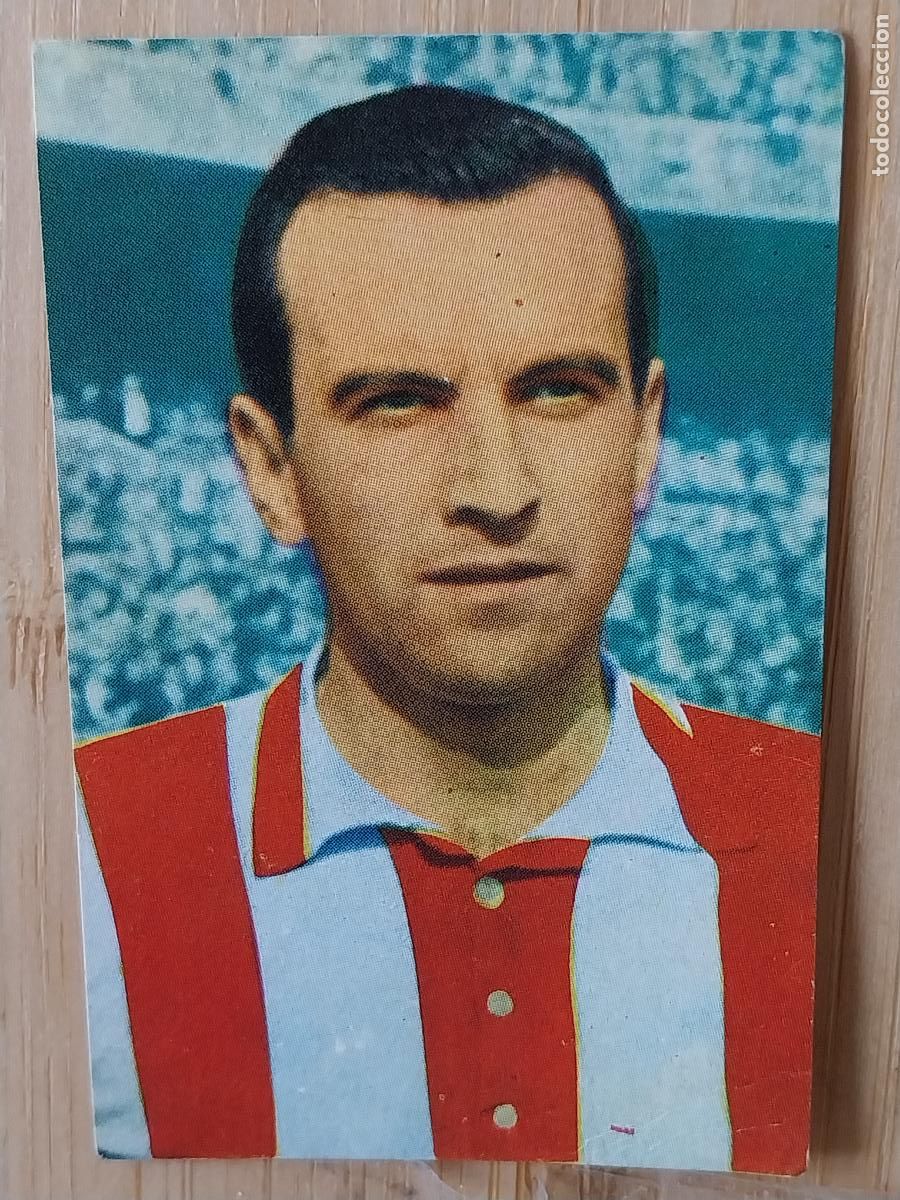 Cromos de F&uacute;tbol: AGUIRRE BILBAO LIGA 1967 67 68 1968 ED RUIZ ROMERO CROMO 136 SIN PEGAR NUNCA ORIGINAL *