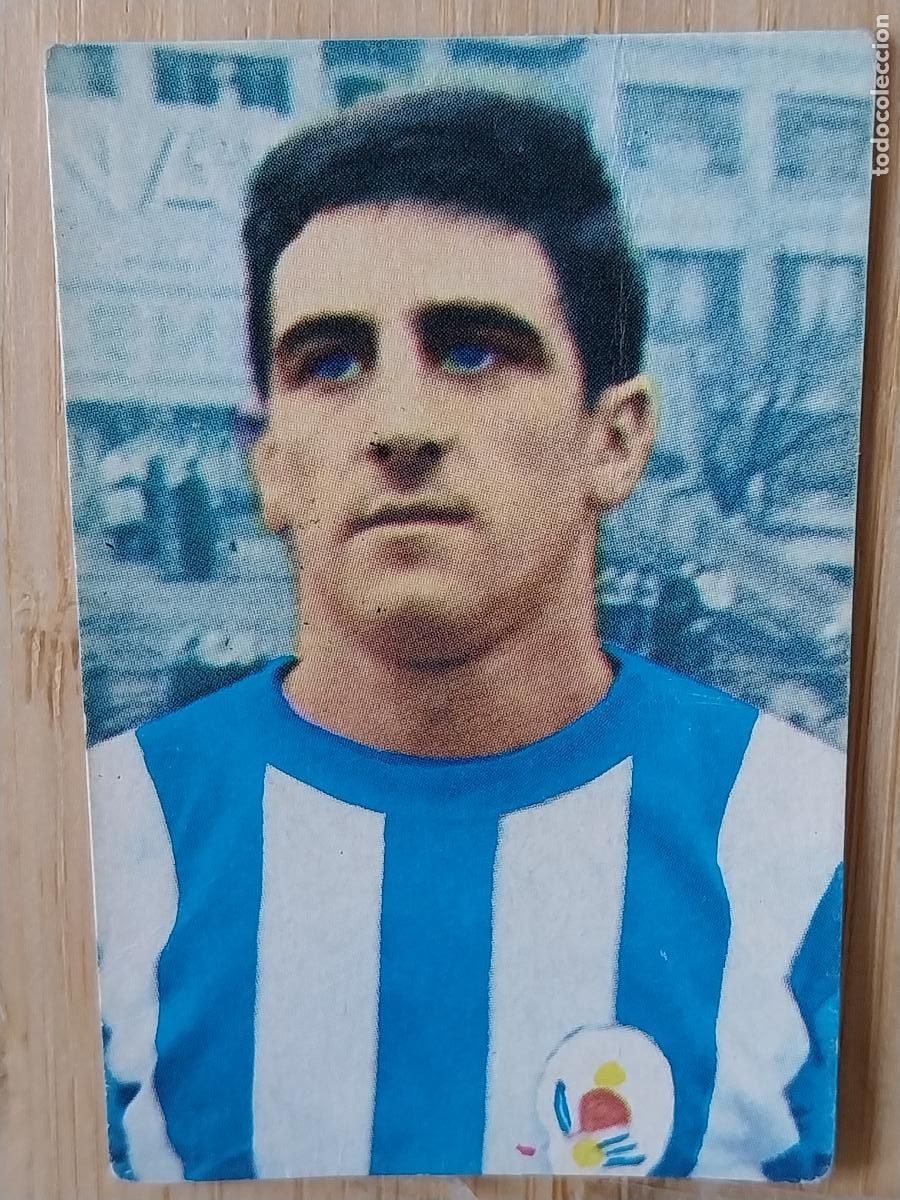 Cromos de F&uacute;tbol: ARREGUI REAL SOCIEDAD LIGA 1967 67 68 1968 ED RUIZ ROMERO CROMO 215 SIN PEGAR NUNCA ORIGINAL *