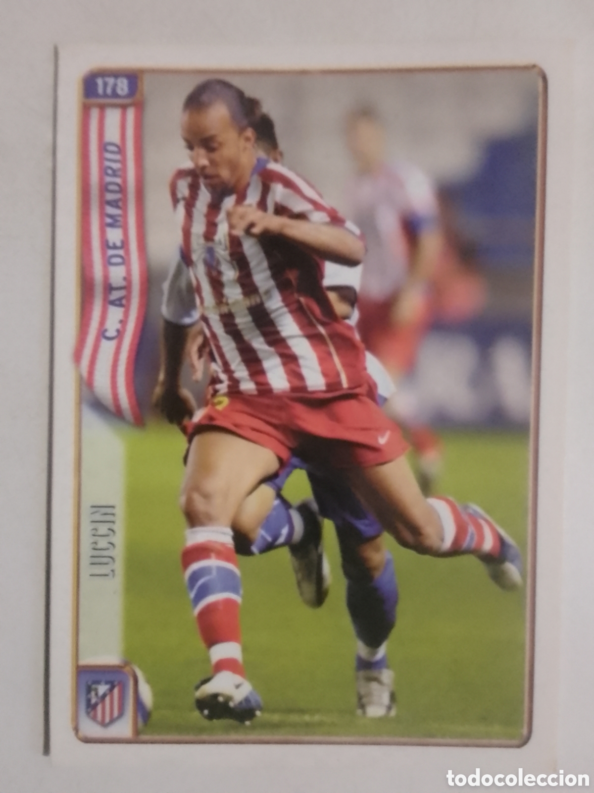 Cromos de F&uacute;tbol: Mundicromo 2005 n&deg; 178 Luccin &bull; Atl&eacute;tico de Madrid.