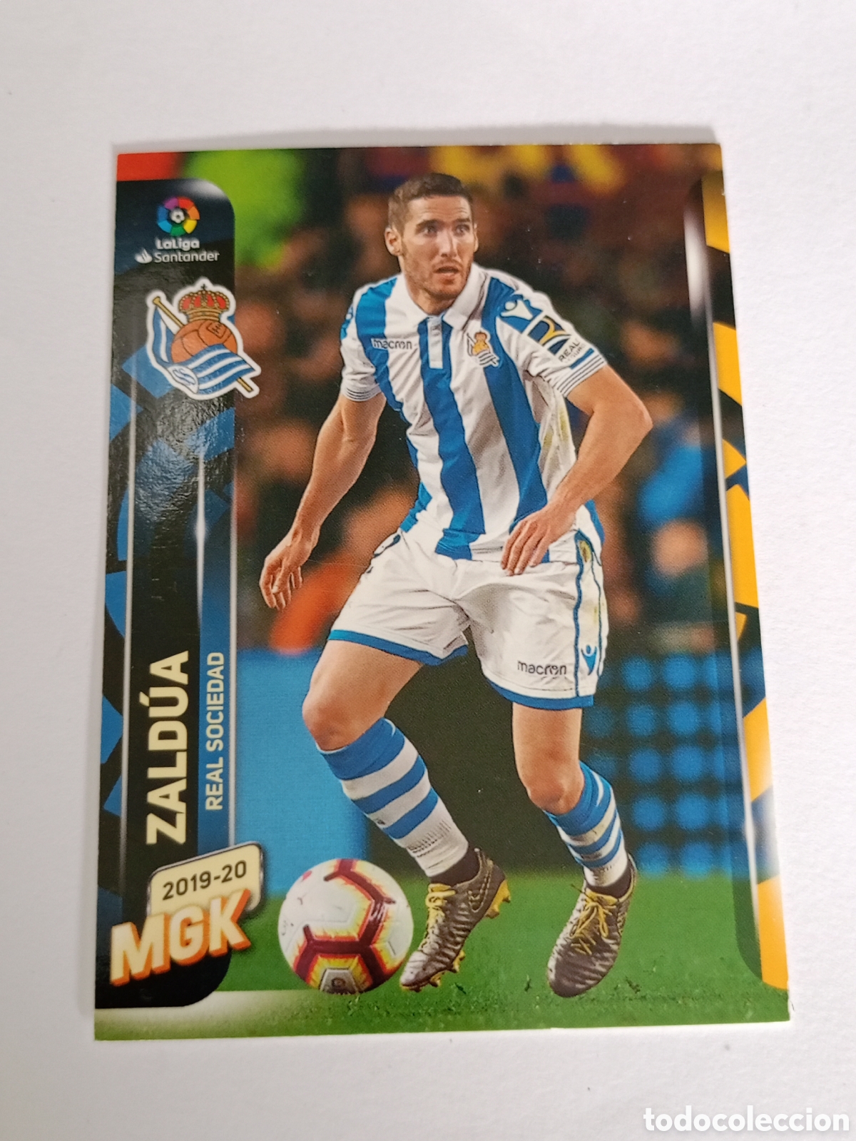 Cromos de F&uacute;tbol: Megacracks 2019/20 274 Zald&uacute;a R.Sociedad