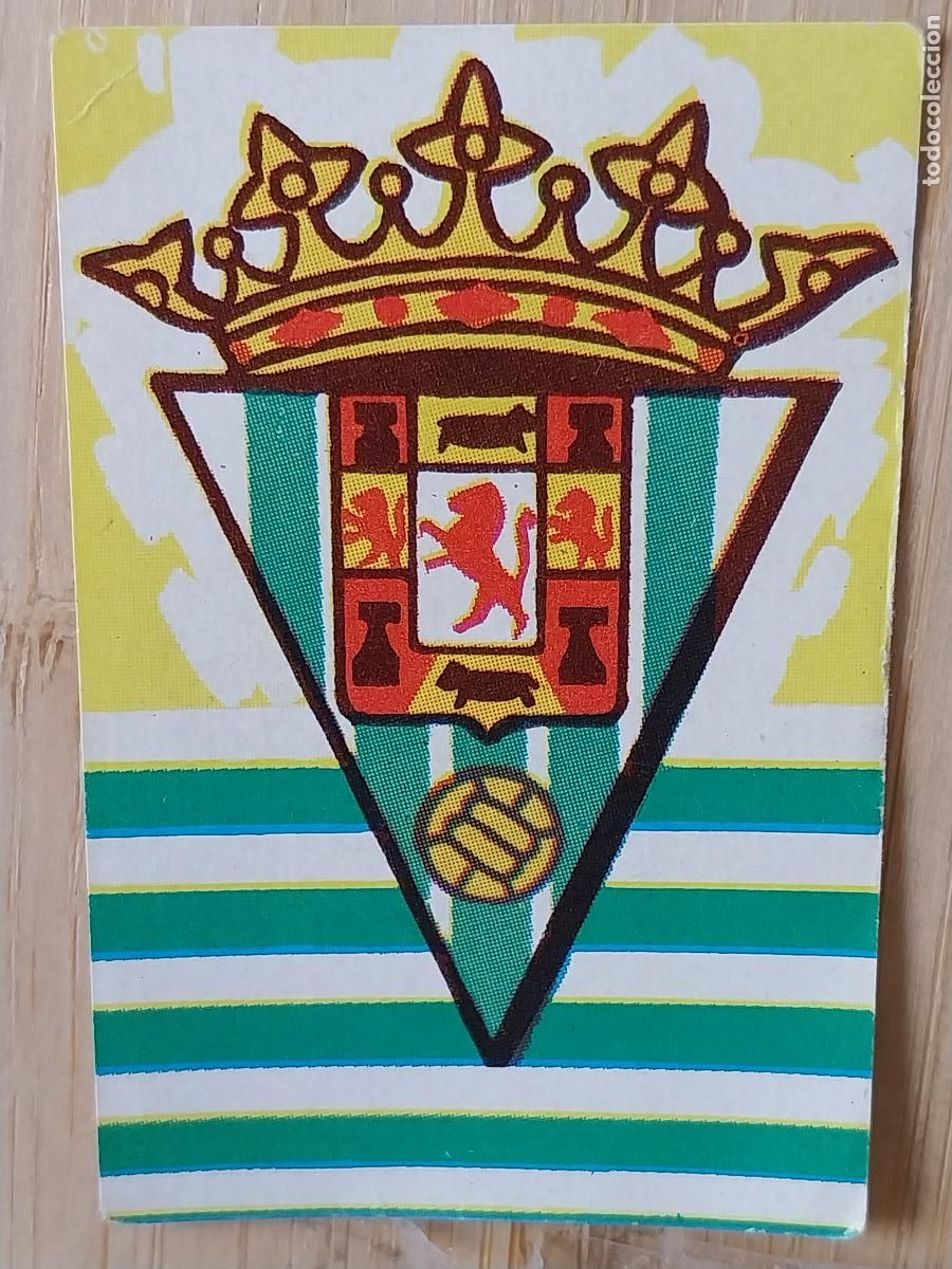 Cromos de F&uacute;tbol: CORDOBA ESCUDO LIGA 1967 67 68 1968 ED RUIZ ROMERO CROMO 315 SIN PEGAR NUNCA ORIGINAL *