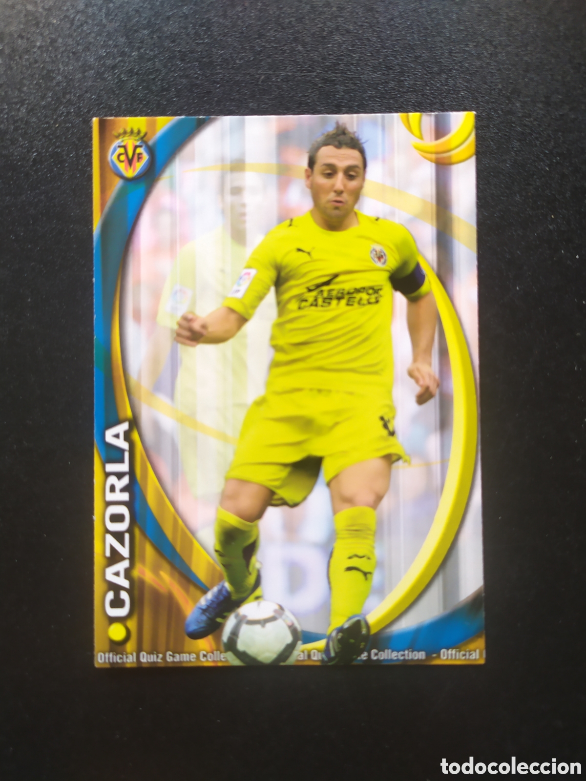 Fu&szlig;ball-Sticker: Mundicromo fichas Liga 2010 2011 10 11 Cazorla n&deg; 180 Villarreal