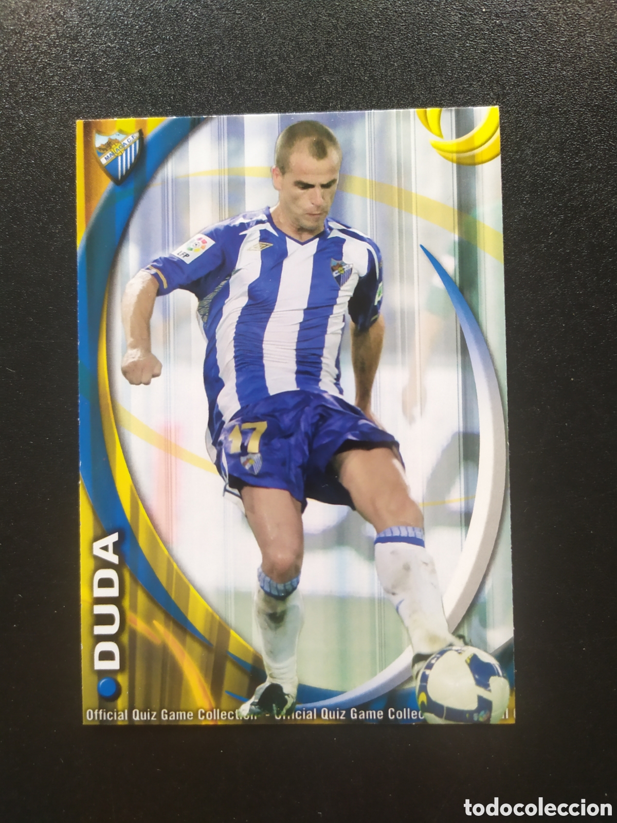 Cromos de F&uacute;tbol: Mundicromo fichas Liga 2010 2011 10 11 Duda n&deg; 448 Malaga