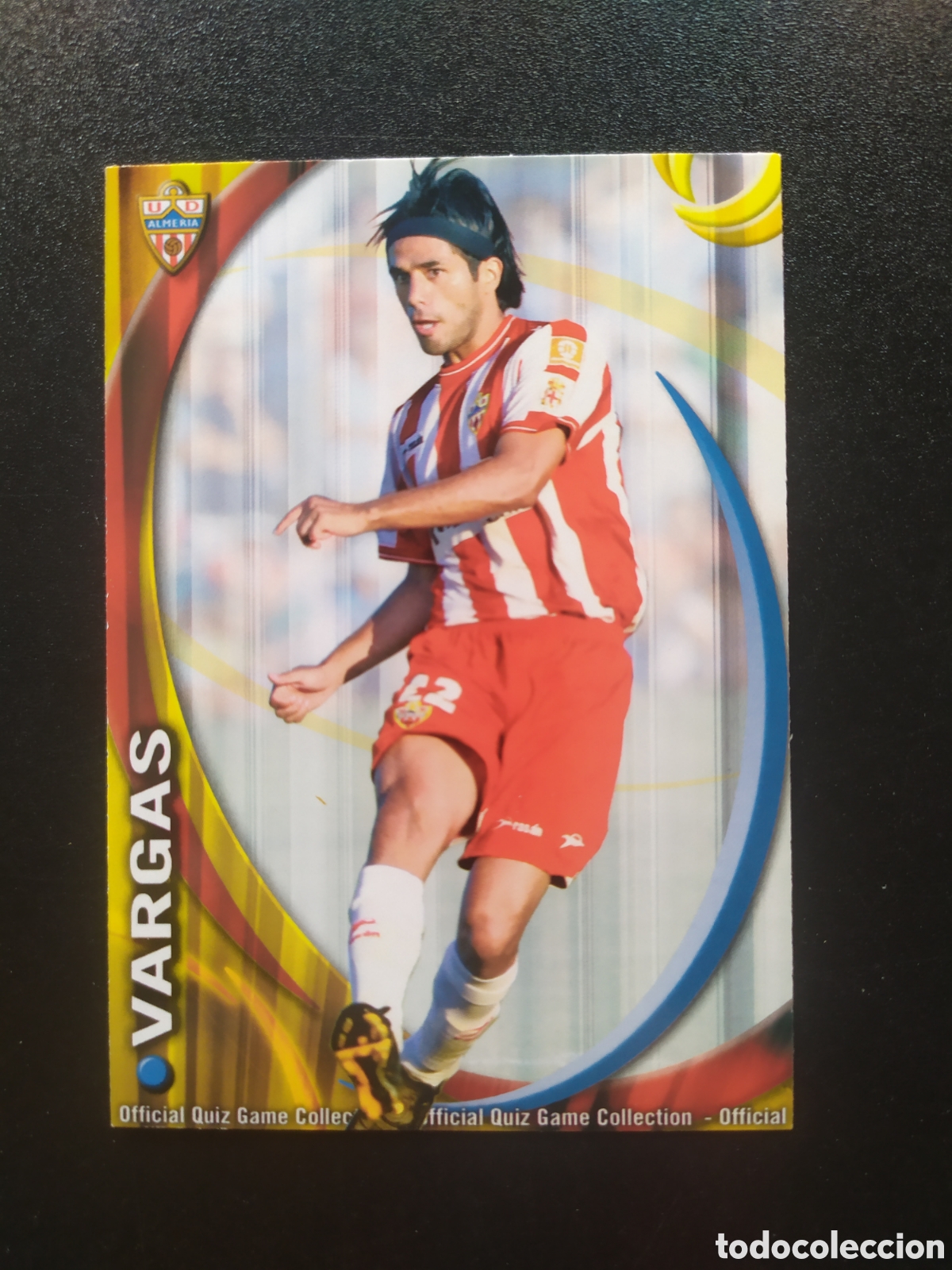 Cromos de F&uacute;tbol: Mundicromo fichas liga 2010 2011 10 11 Vargas n&deg; 334 Almer&iacute;a