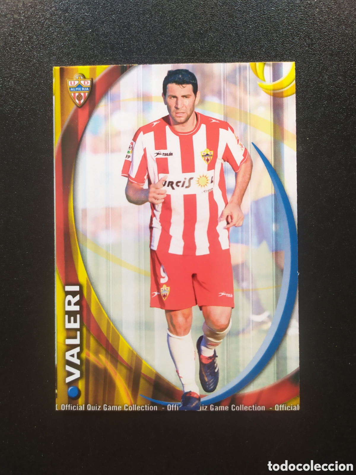 Cromos de F&uacute;tbol: Mundicromo fichas liga 2010 2011 10 11 Valeri n&deg; 340 Almer&iacute;a