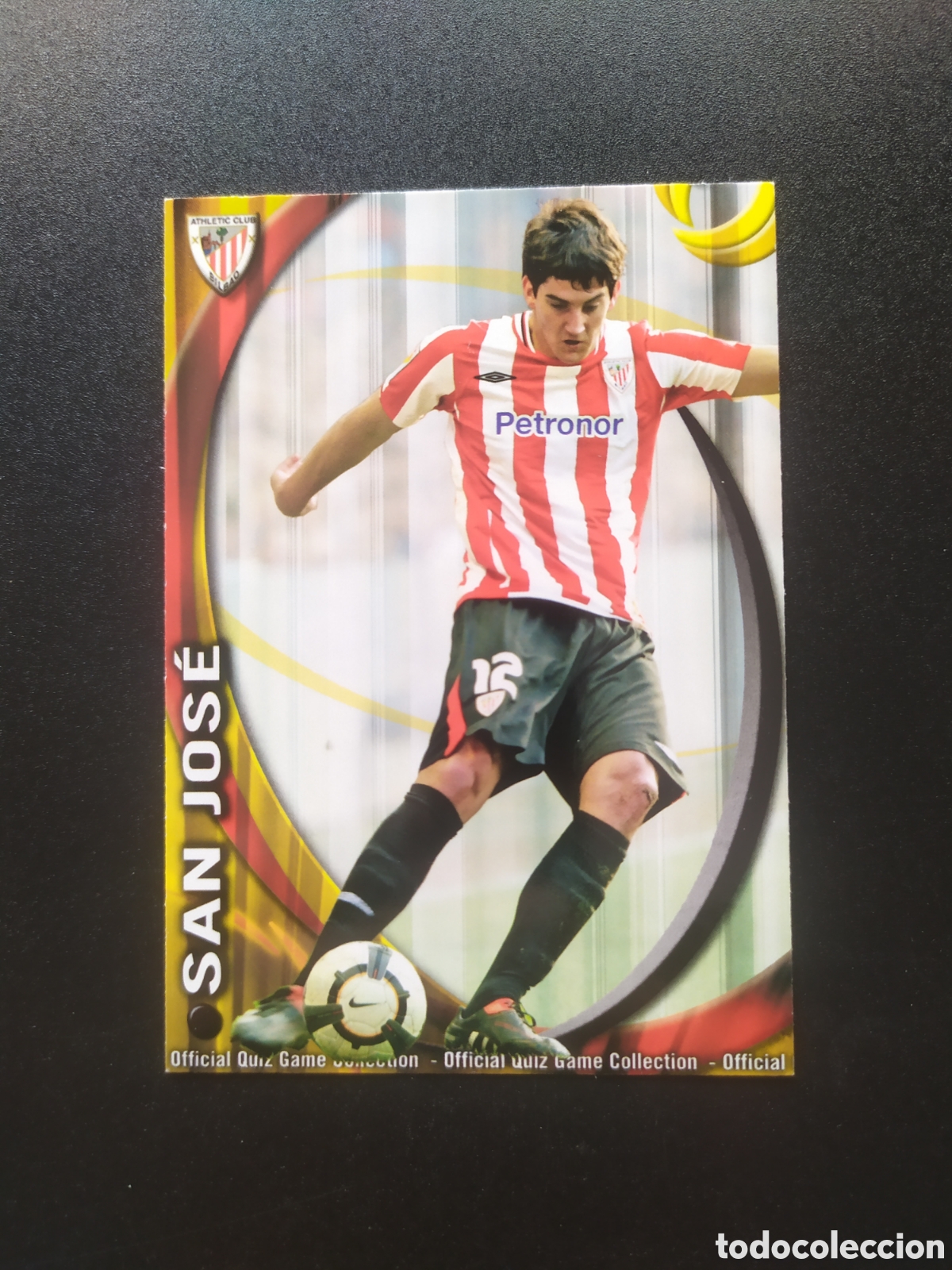 Figurine di Calcio: Mundicromo fichas liga 2010 2011 10 11 San Jos&eacute; n&deg; 196 Athletic Bilbao
