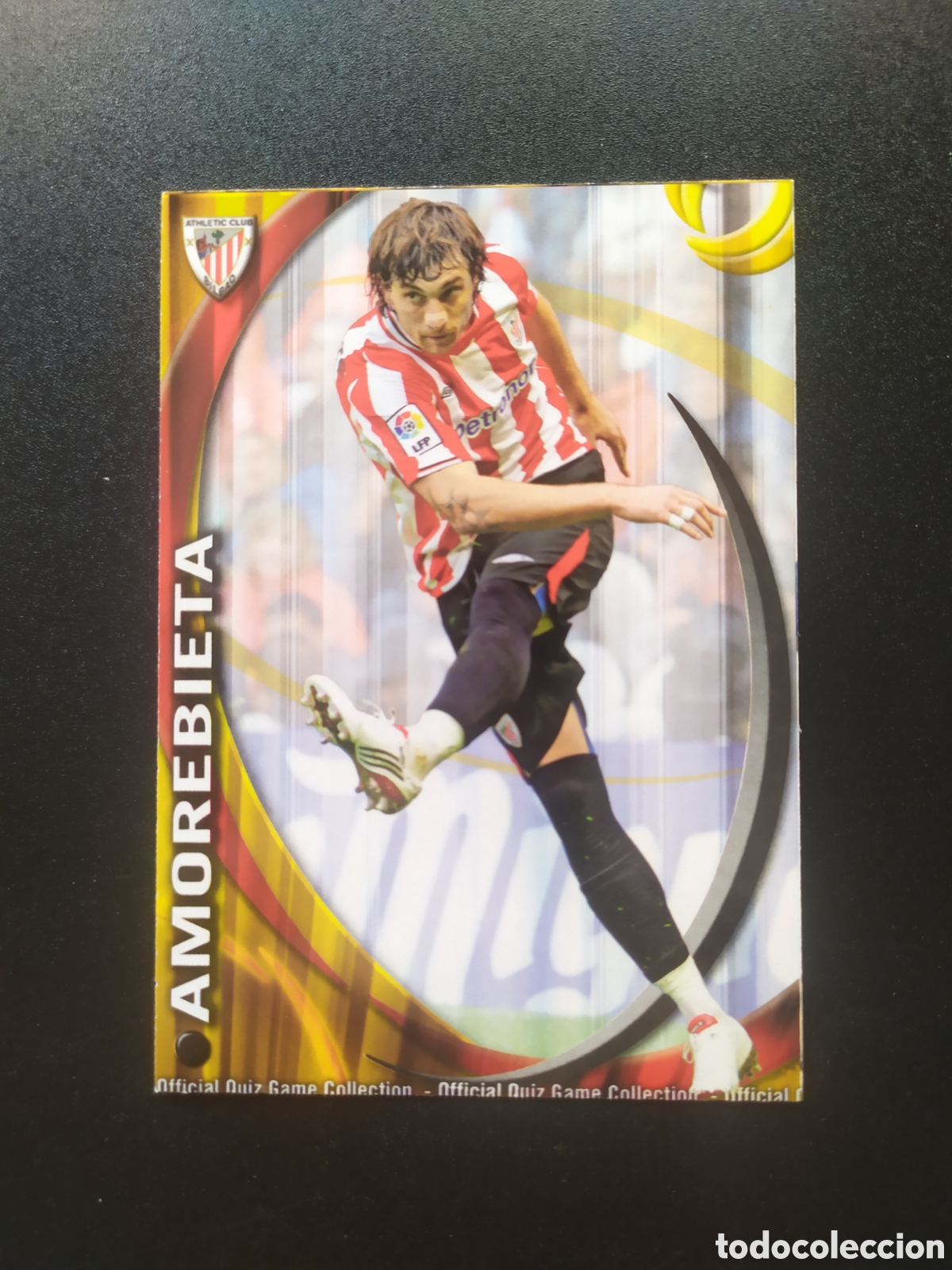 Cartes &agrave; collectionner de Football: Mundicromo fichas liga 2010 2011 10 11 Amorebieta n&deg; 197 Athletic Bilbao