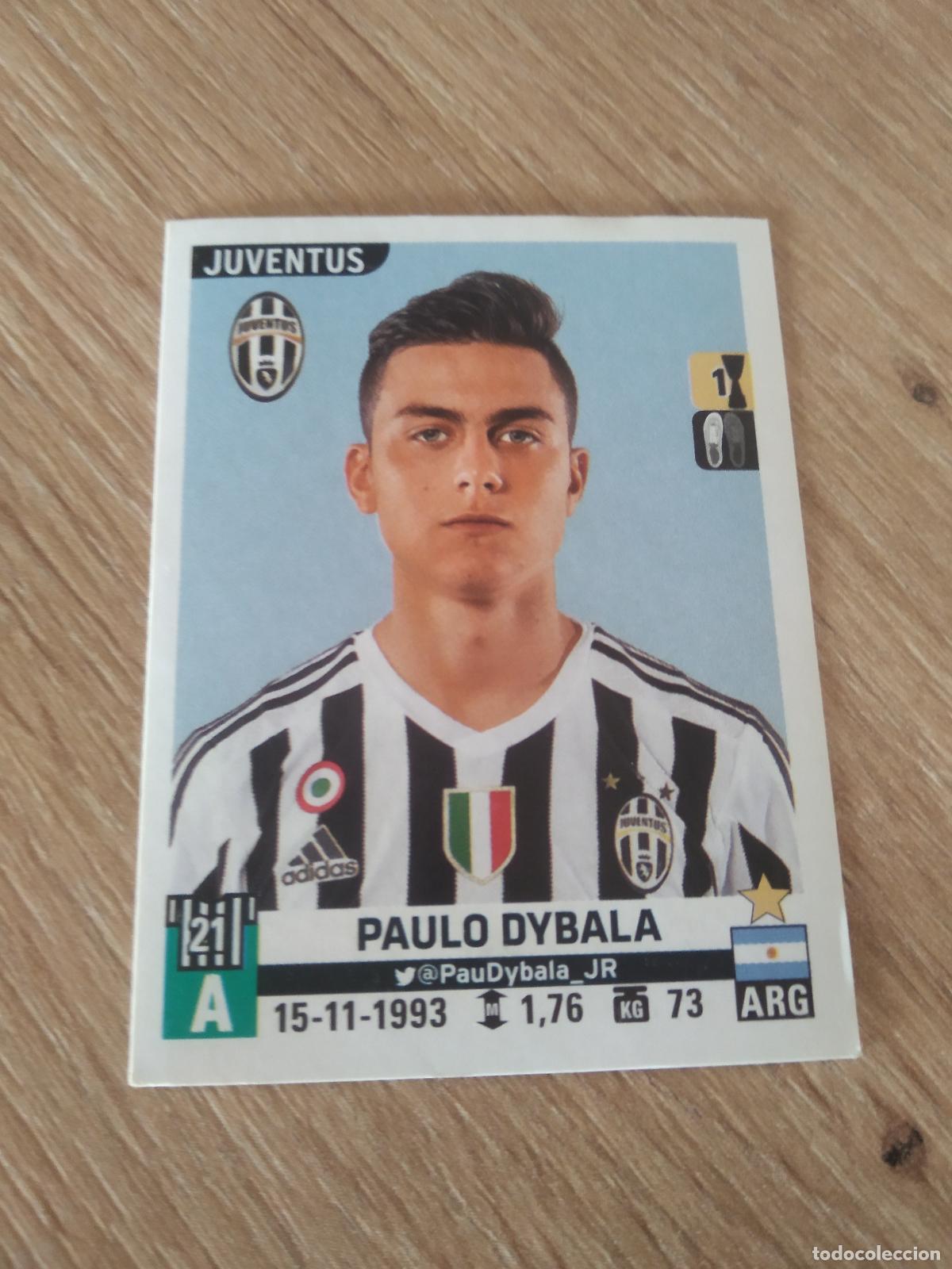 Figurine di Calcio: 318 DYBALA JUVENTUS CROMO FUTBOL PANINI LIGA ITALIA 15-16 CALCIATORI 2015-2016