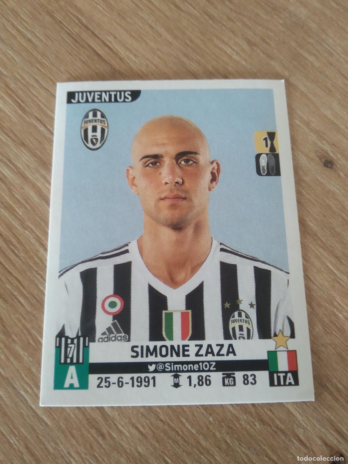 Figurine di Calcio: 320 SIMONE ZAZA JUVENTUS CROMO FUTBOL PANINI LIGA ITALIA 15-16 CALCIATORI 2015-2016