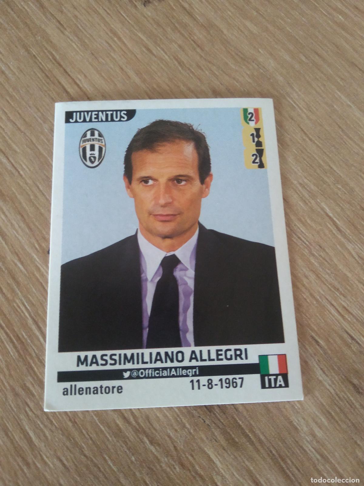 Figurine di Calcio: 322 ALLEGRI JUVENTUS CROMO FUTBOL PANINI LIGA ITALIA 15-16 CALCIATORI 2015-2016
