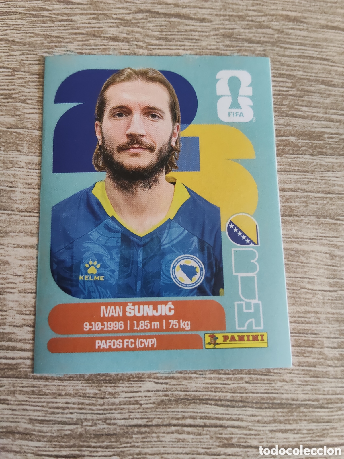 Figurine di Calcio: Panini mundial 2026 BIH 11 Ivan Sunjic Bosnia Herzegovina