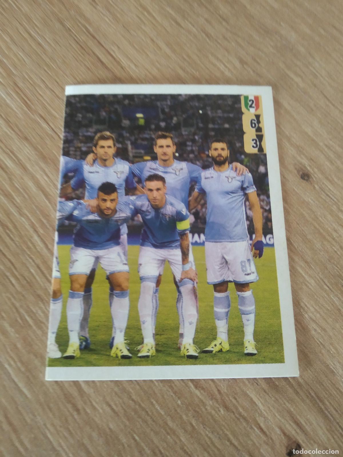 Figurine di Calcio: 328 EQUIPO PLANTILLA LAZIO CROMO FUTBOL PANINI LIGA ITALIA 15-16 CALCIATORI 2015-2016