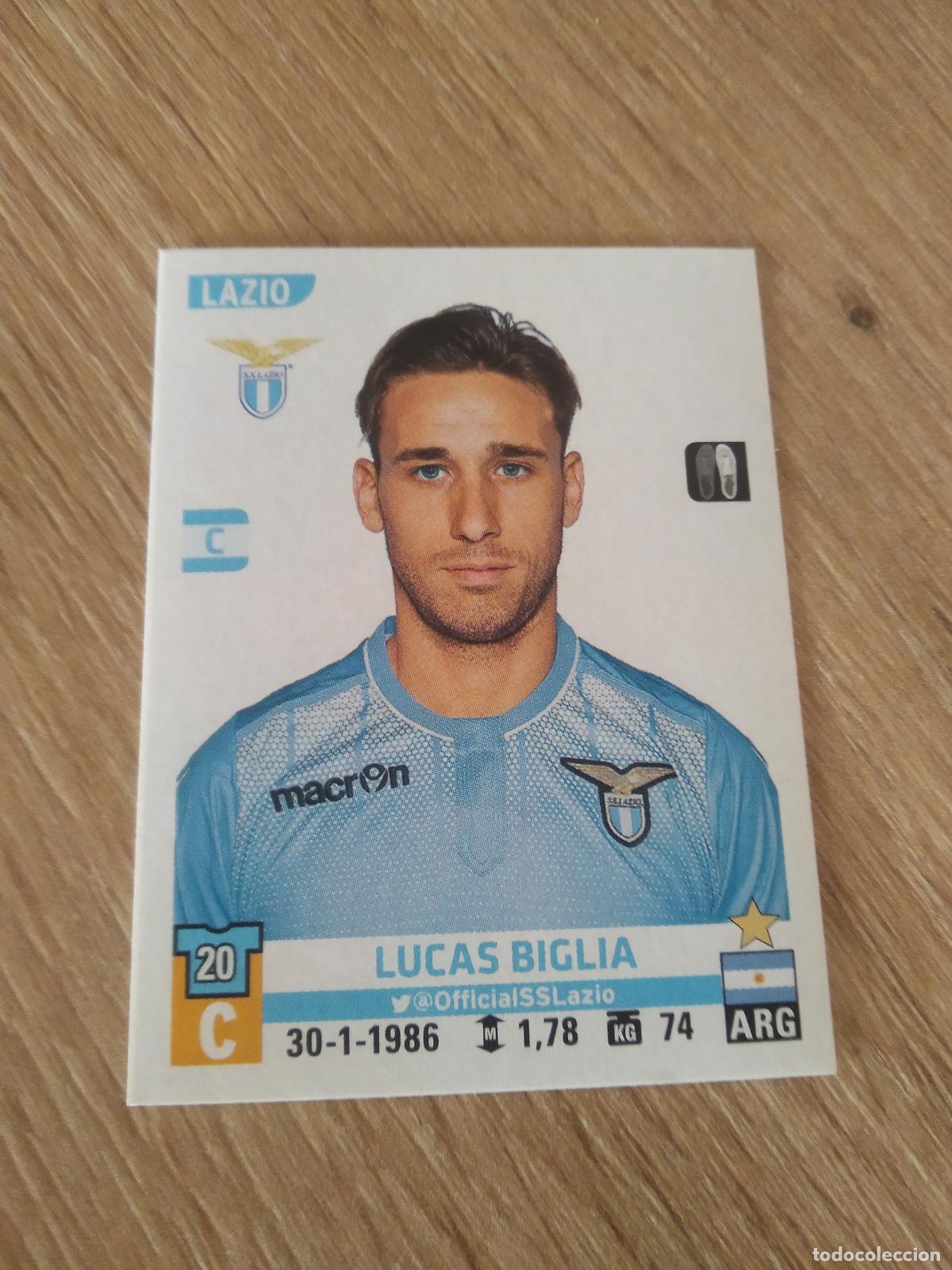 Figurine di Calcio: 340 LUCAS BIGLIA LAZIO CROMO FUTBOL PANINI LIGA ITALIA 15-16 CALCIATORI 2015-2016