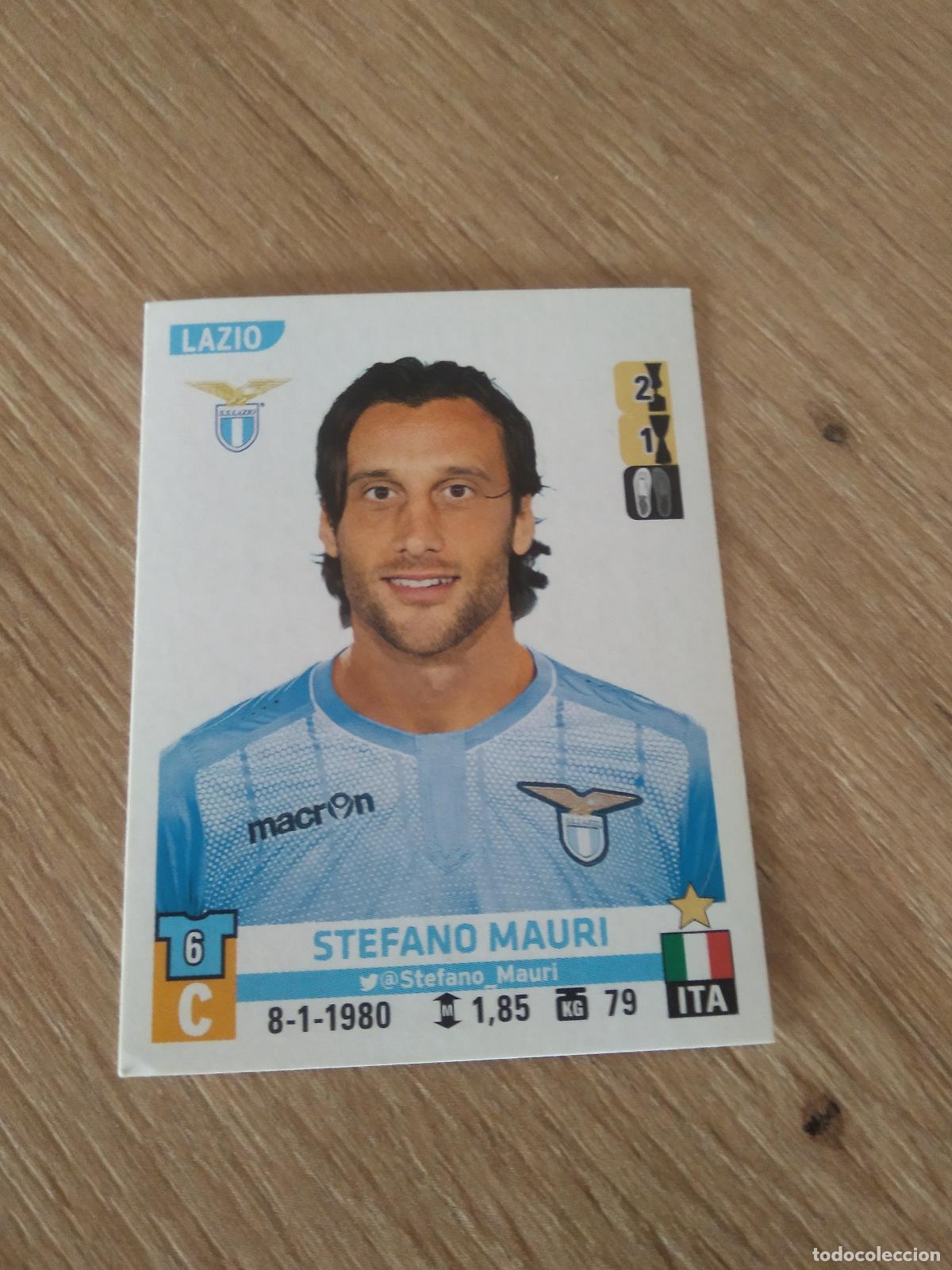 Figurine di Calcio: 343 STEFANO MAURI LAZIO CROMO FUTBOL PANINI LIGA ITALIA 15-16 CALCIATORI 2015-2016