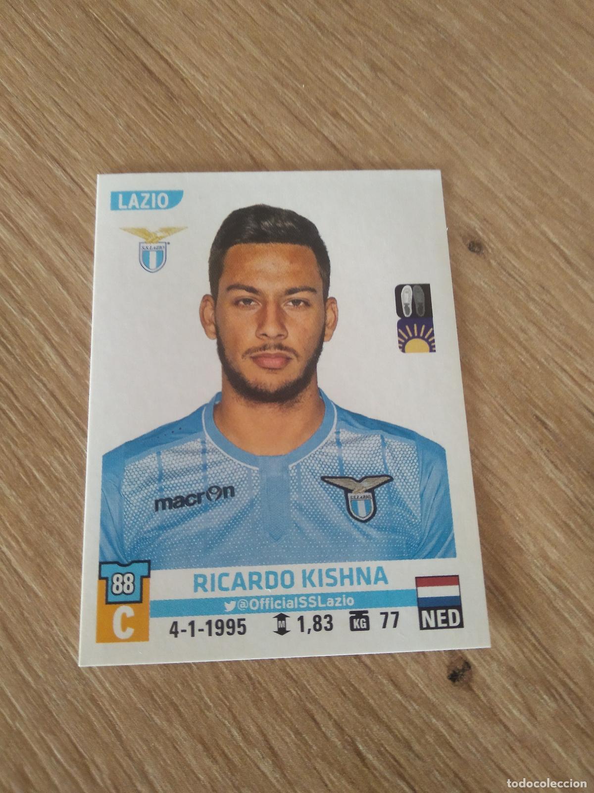 Cromos de F&uacute;tbol: 346 RICARDO KISHNA LAZIO CROMO FUTBOL PANINI LIGA ITALIA 15-16 CALCIATORI 2015-2016