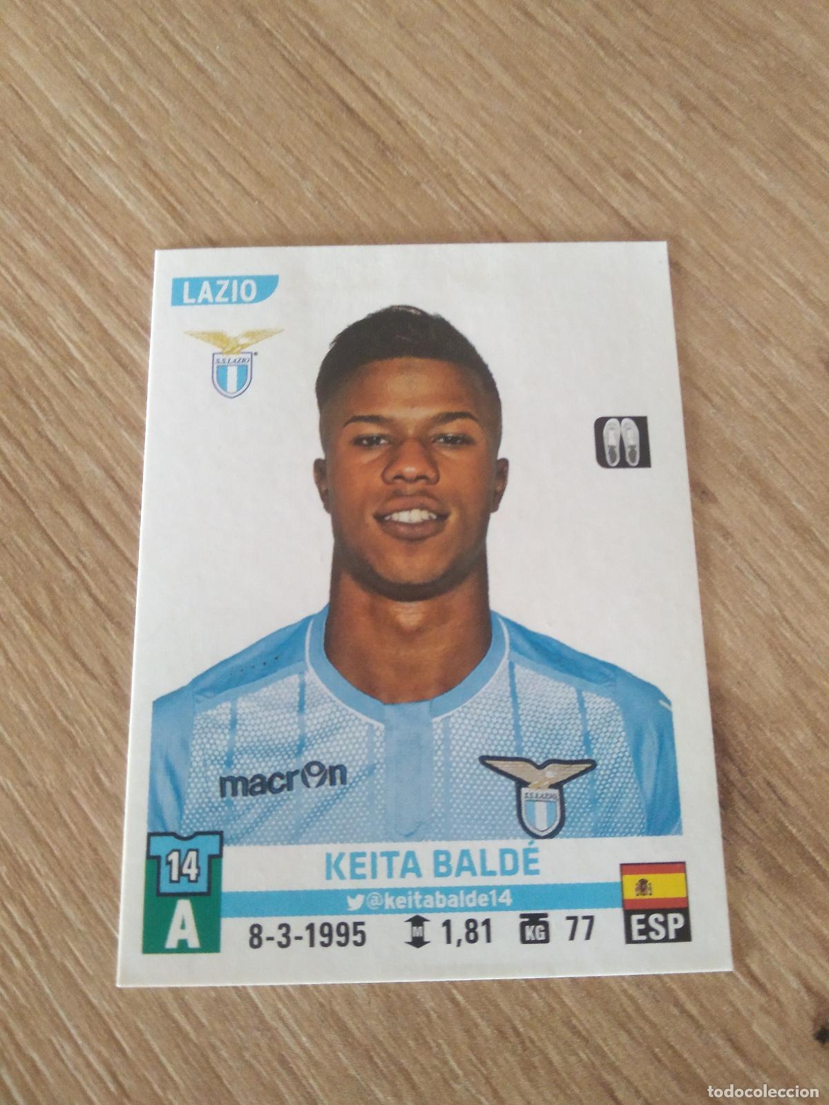 Cromos de F&uacute;tbol: 347 KEITA BALDE LAZIO CROMO FUTBOL PANINI LIGA ITALIA 15-16 CALCIATORI 2015-2016