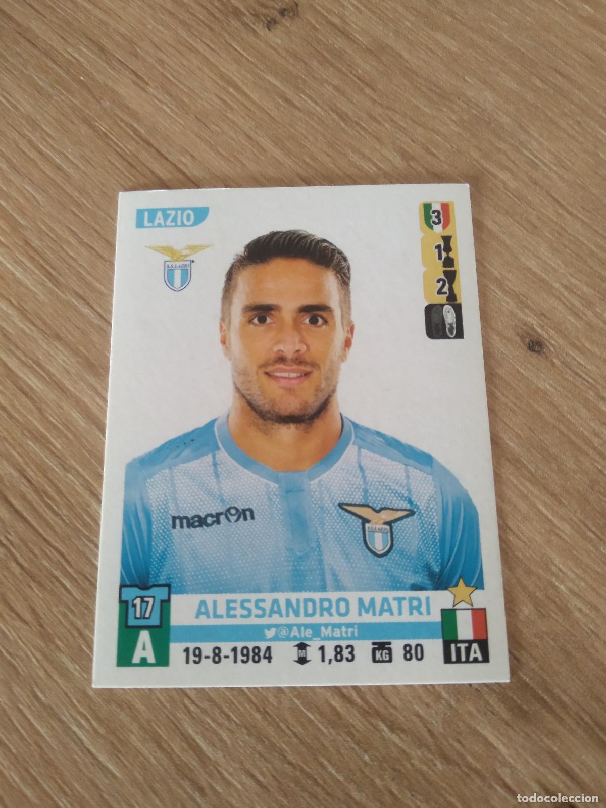 Cromos de F&uacute;tbol: 348 ALESSANDRO MATRI LAZIO CROMO FUTBOL PANINI LIGA ITALIA 15-16 CALCIATORI 2015-2016