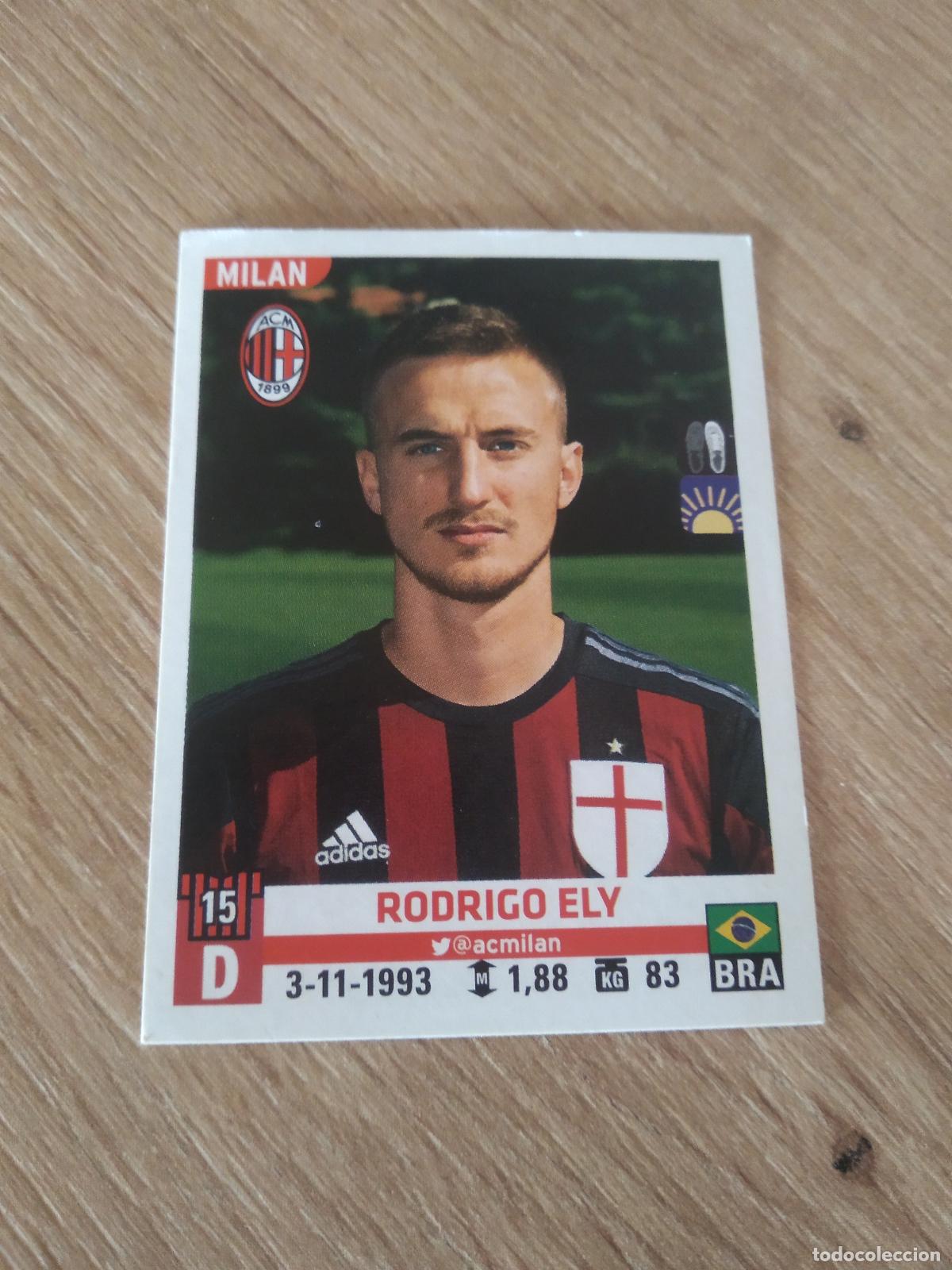 Cromos de F&uacute;tbol: 362 RODRIGO ELY AC MILAN CROMO FUTBOL PANINI LIGA ITALIA 15-16 CALCIATORI 2015-2016