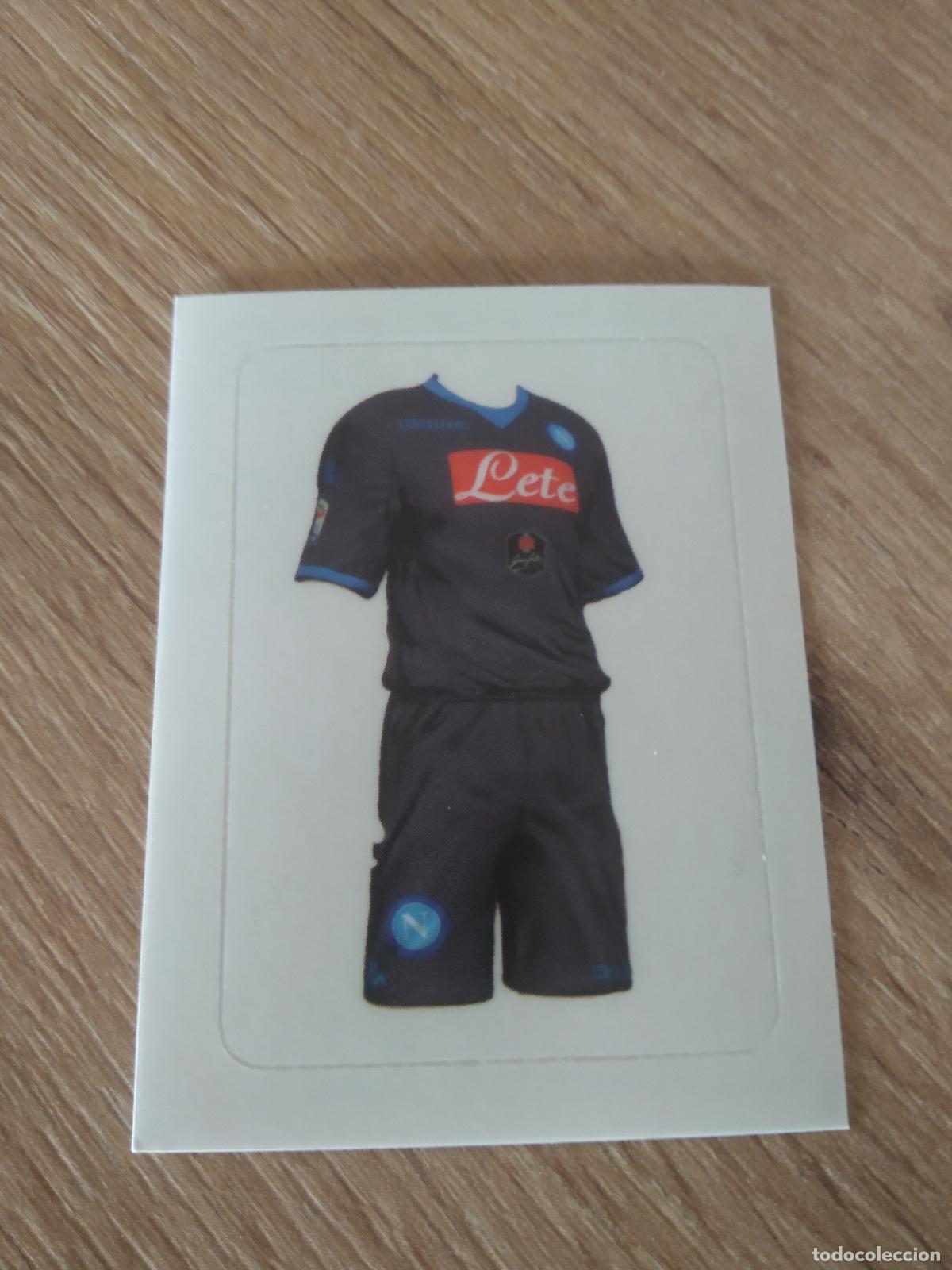 Cromos de F&uacute;tbol: 382 EQUIPACION NAPOLES NAPOLI CROMO FUTBOL PANINI LIGA ITALIA 15-16 CALCIATORI 2015-2016