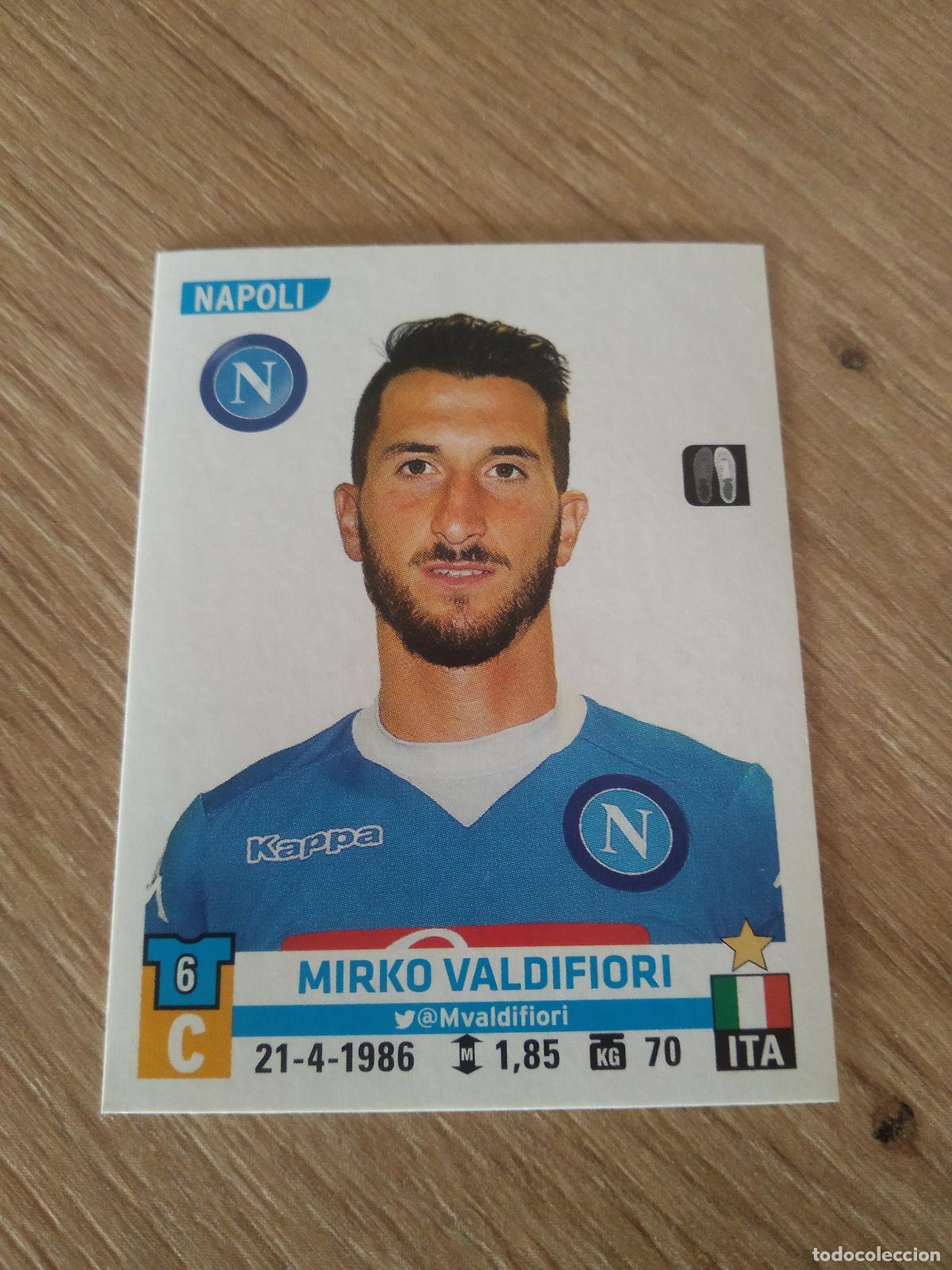 Figurine di Calcio: 400 MIRKO VALDIFIORI NAPOLES NAPOLI CROMO FUTBOL PANINI LIGA ITALIA 15-16 CALCIATORI 2015-2016