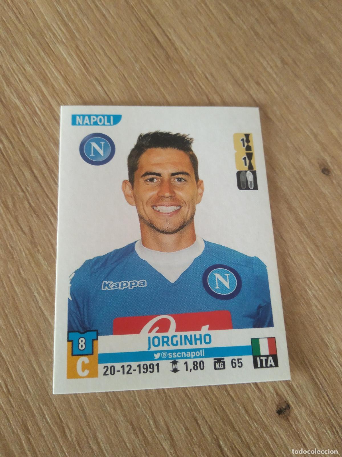 Figurine di Calcio: 401 JORGINHO NAPOLES NAPOLI CROMO FUTBOL PANINI LIGA ITALIA 15-16 CALCIATORI 2015-2016