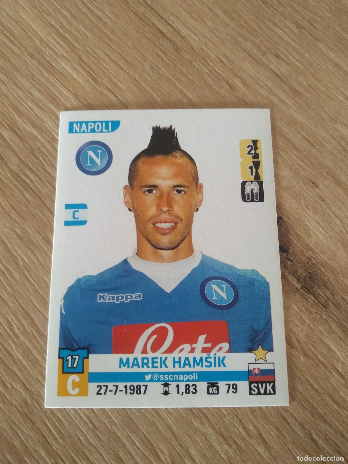 Cromos de F&uacute;tbol: 402 HAMSIK NAPOLES NAPOLI CROMO FUTBOL PANINI LIGA ITALIA 15-16 CALCIATORI 2015-2016