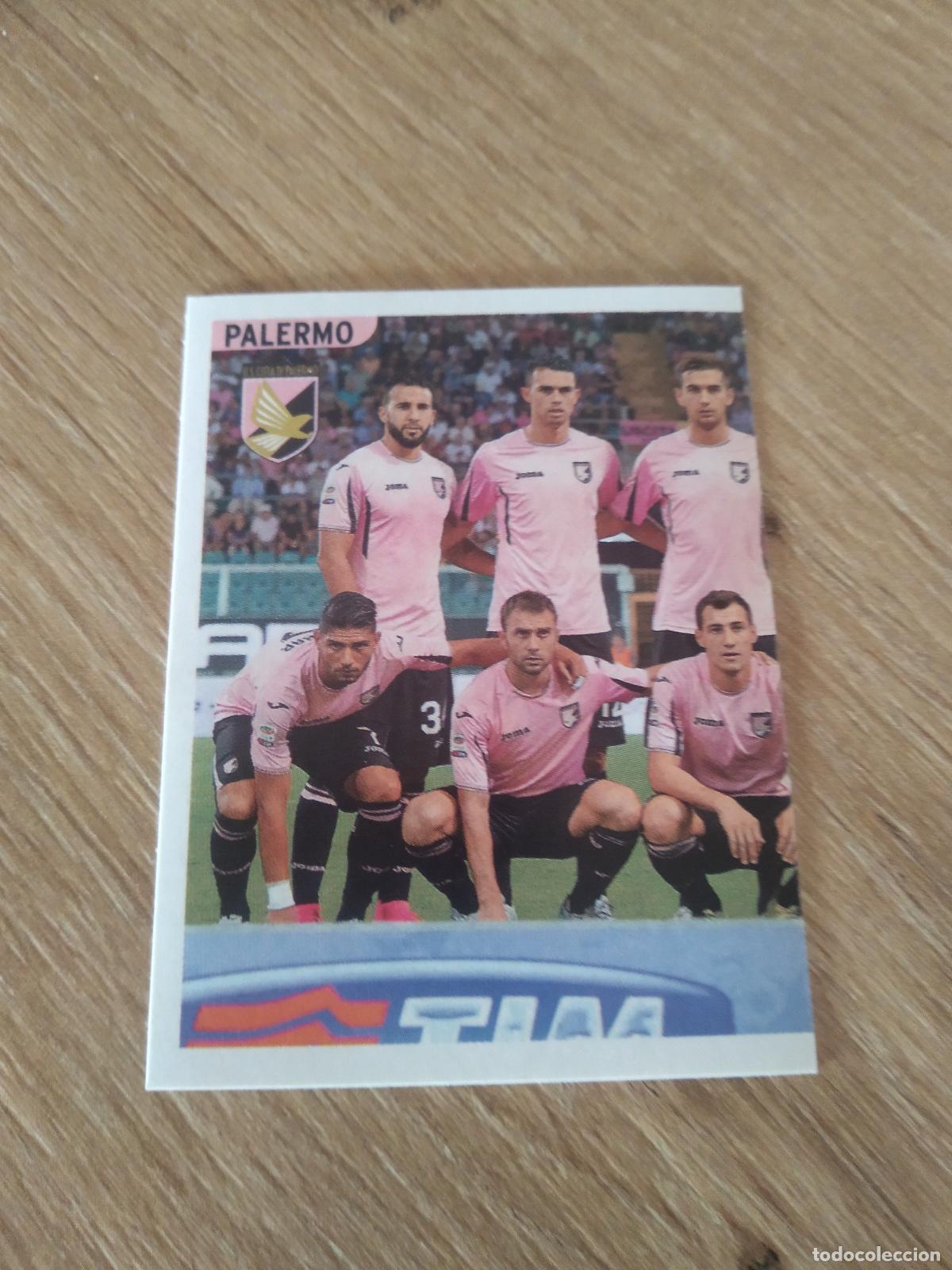 Figurine di Calcio: 414 EQUIPO PLANTILLA PALERMO CROMO FUTBOL PANINI LIGA ITALIA 15-16 CALCIATORI 2015-2016