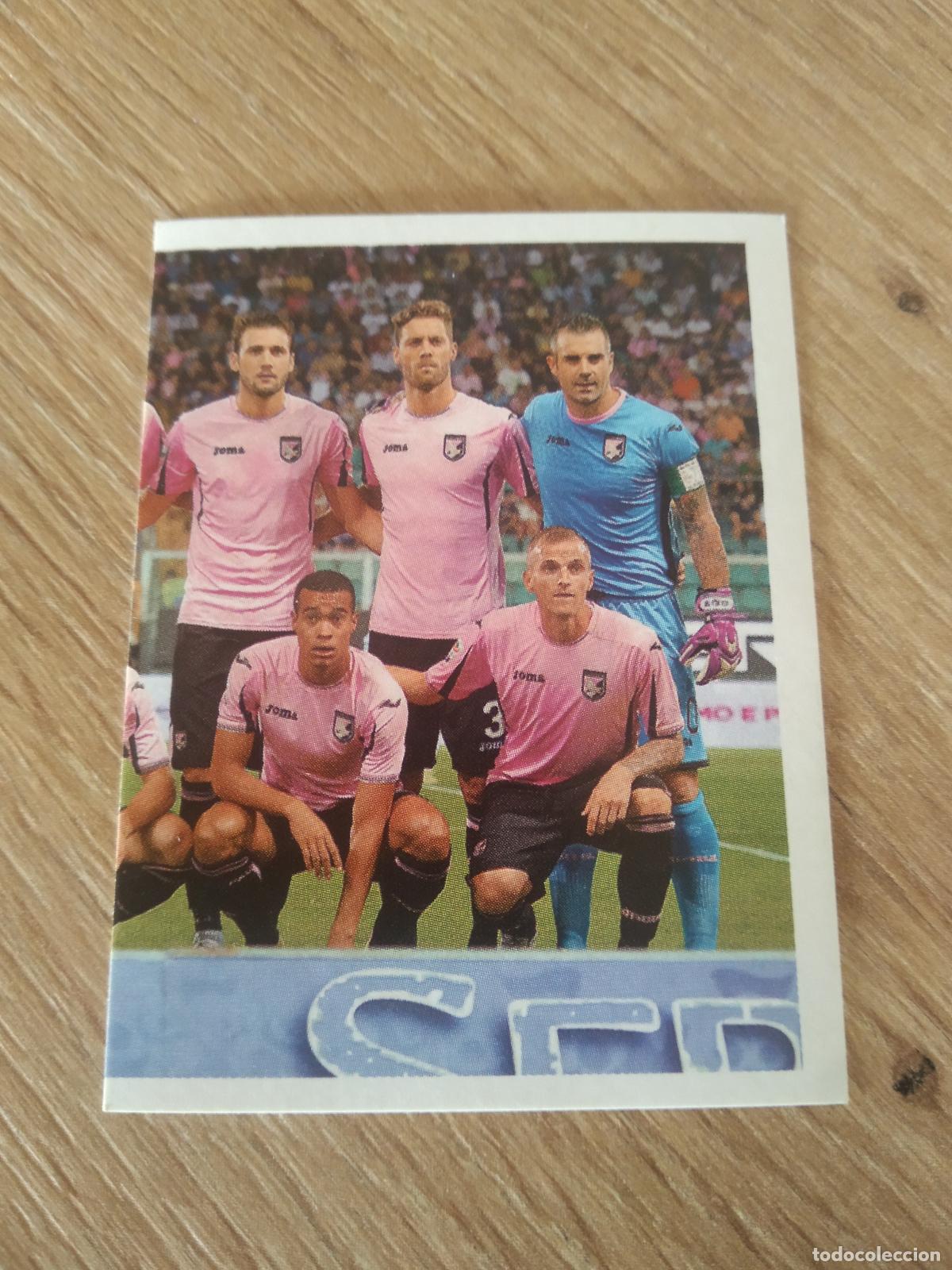 Figurine di Calcio: 415 EQUIPO PLANTILLA PALERMO CROMO FUTBOL PANINI LIGA ITALIA 15-16 CALCIATORI 2015-2016