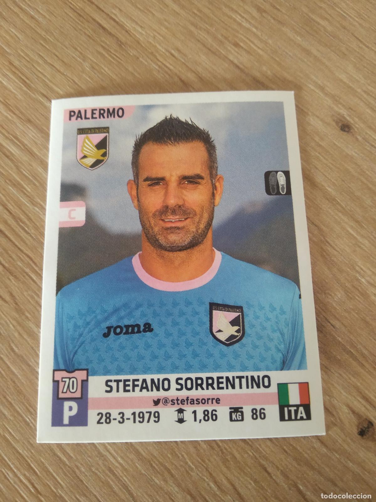 Cromos de f&uacute;tbol: 416 STEFANO SORRENTINO PALERMO CROMO FUTBOL PANINI LIGA ITALIA 15-16 CALCIATORI 2015-2016