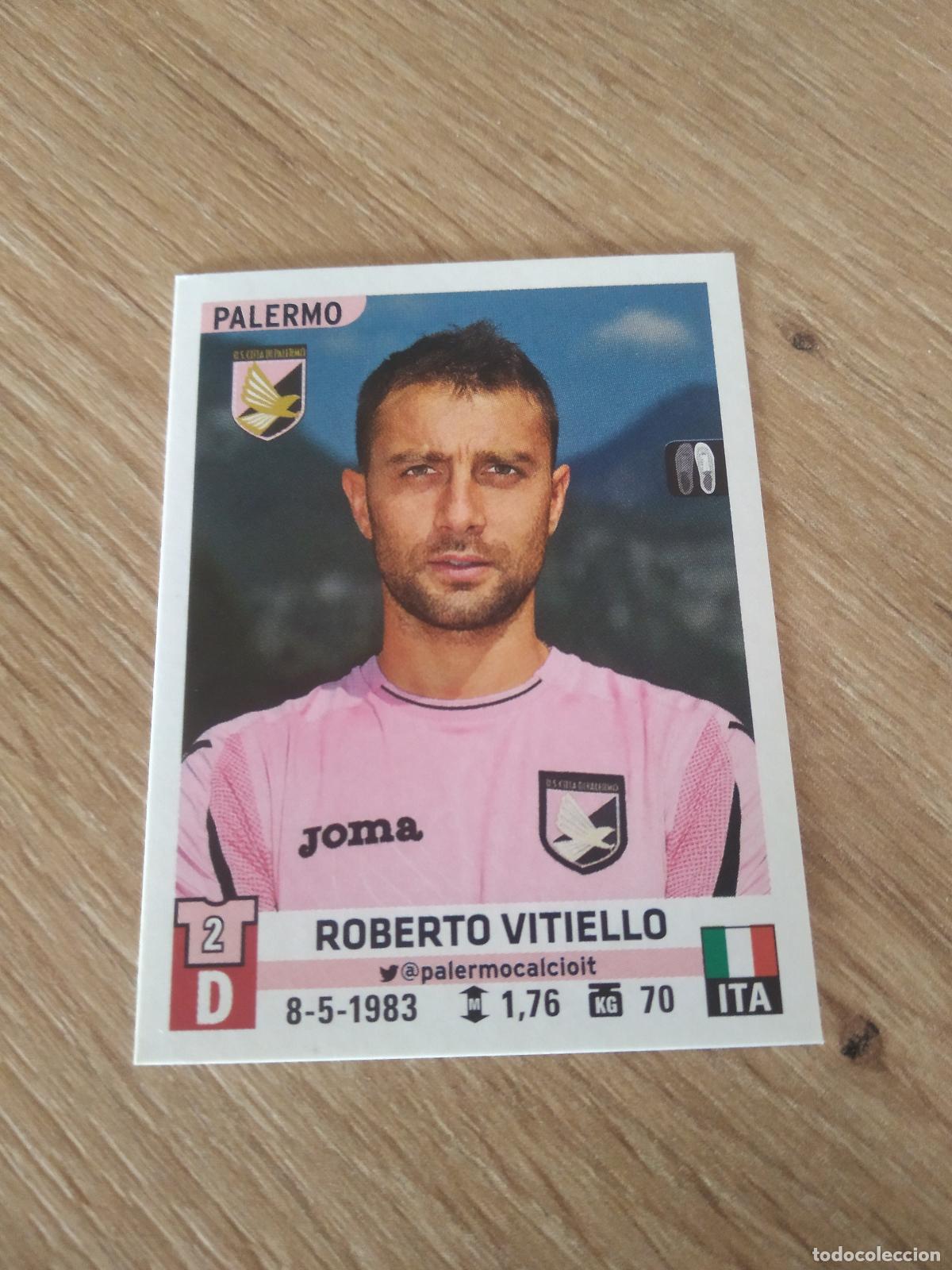 Cromos de f&uacute;tbol: 420 ROBERTO VITIELLO PALERMO CROMO FUTBOL PANINI LIGA ITALIA 15-16 CALCIATORI 2015-2016