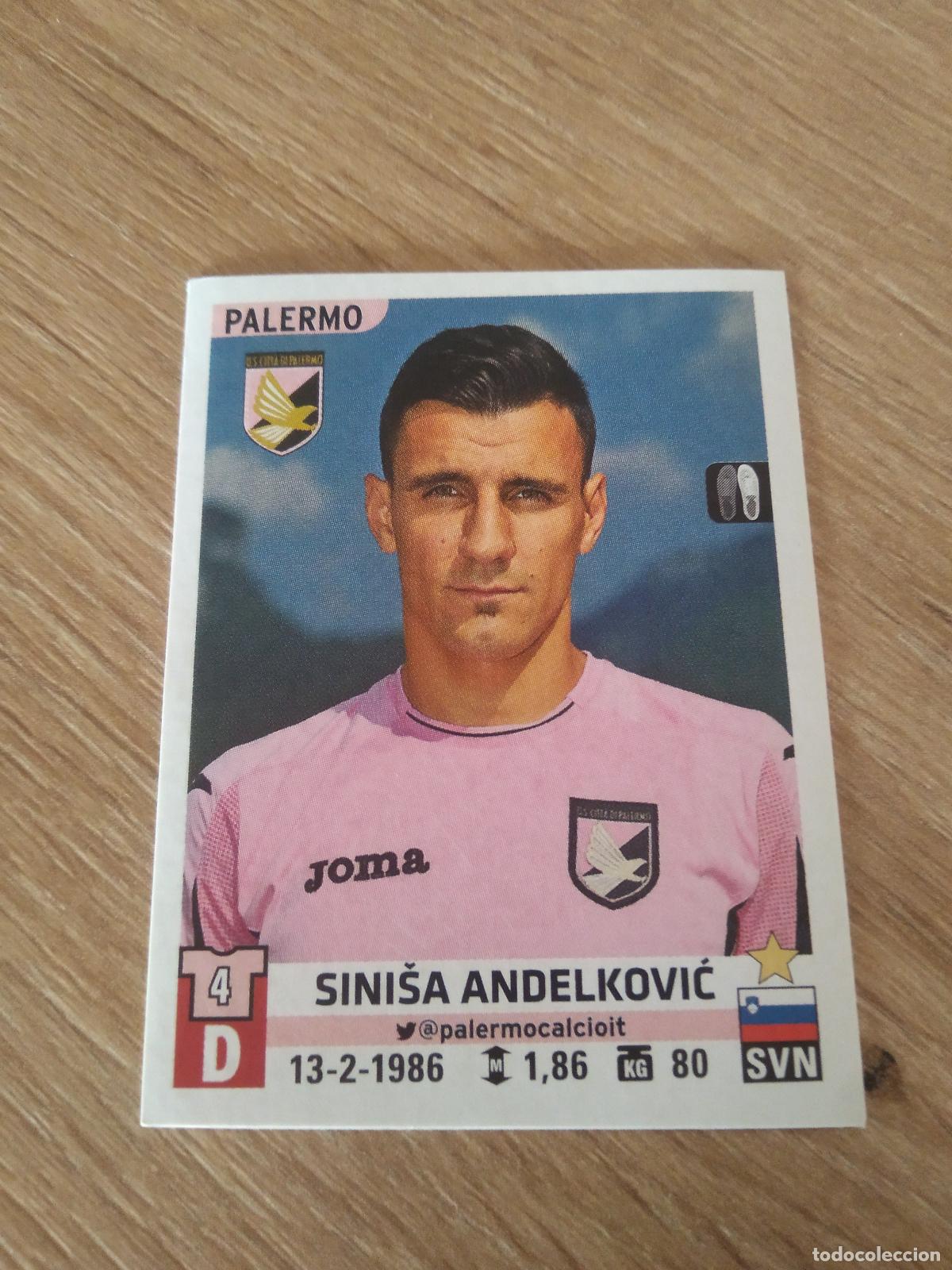 Cromos de f&uacute;tbol: 421 SINISA ANDELKOVIC PALERMO CROMO FUTBOL PANINI LIGA ITALIA 15-16 CALCIATORI 2015-2016