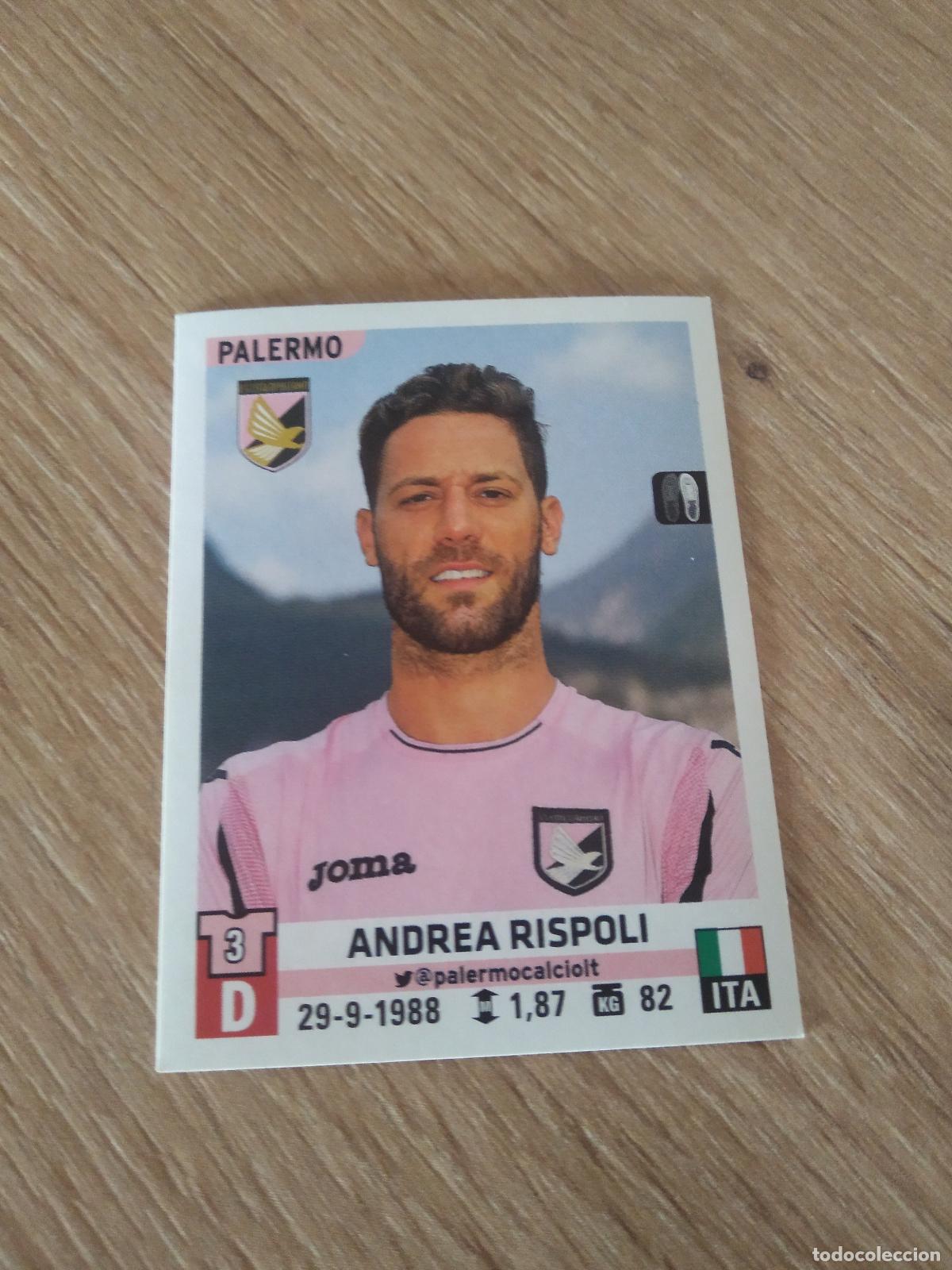 Cromos de f&uacute;tbol: 424 ANDREA RISPOLI PALERMO CROMO FUTBOL PANINI LIGA ITALIA 15-16 CALCIATORI 2015-2016