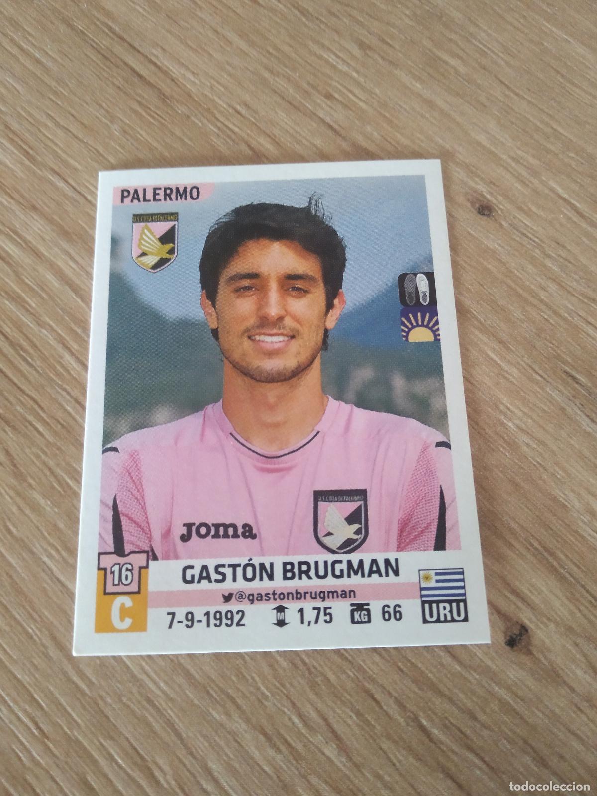 Cromos de f&uacute;tbol: 427 GASTON BRUGMAN PALERMO CROMO FUTBOL PANINI LIGA ITALIA 15-16 CALCIATORI 2015-2016
