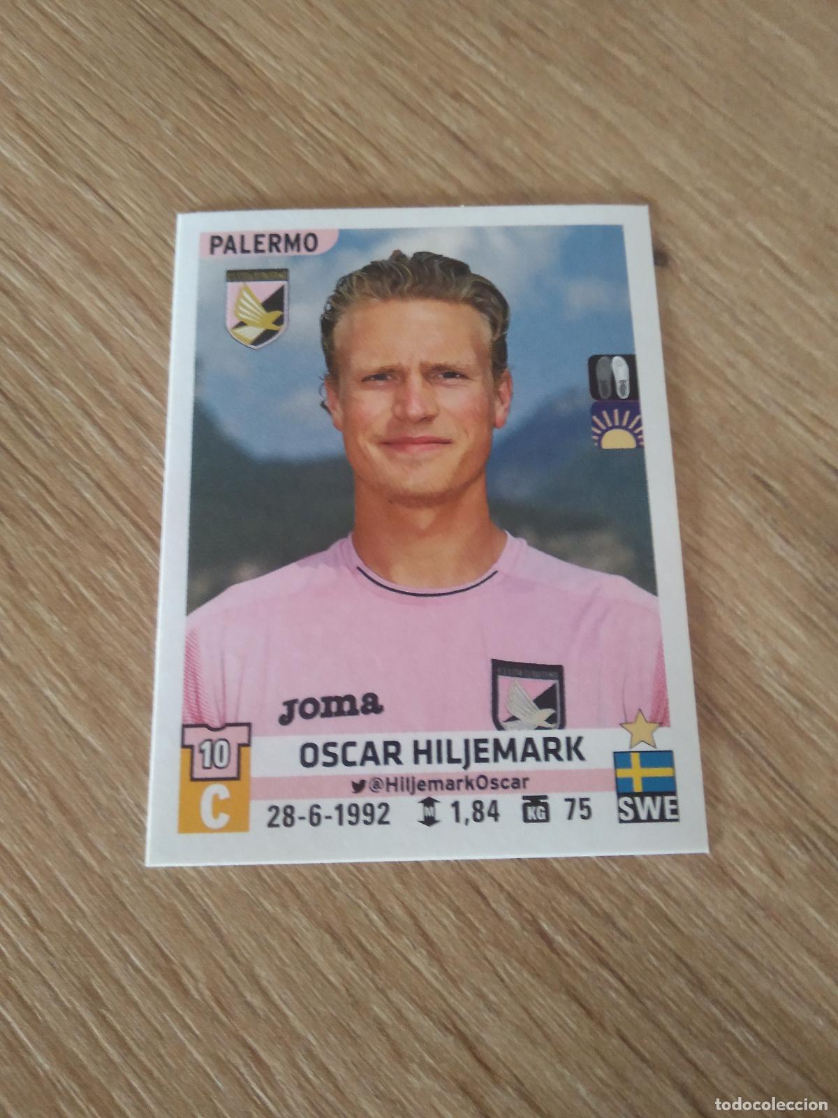 Cromos de f&uacute;tbol: 432 OSCAR HILJEMARK PALERMO CROMO FUTBOL PANINI LIGA ITALIA 15-16 CALCIATORI 2015-2016