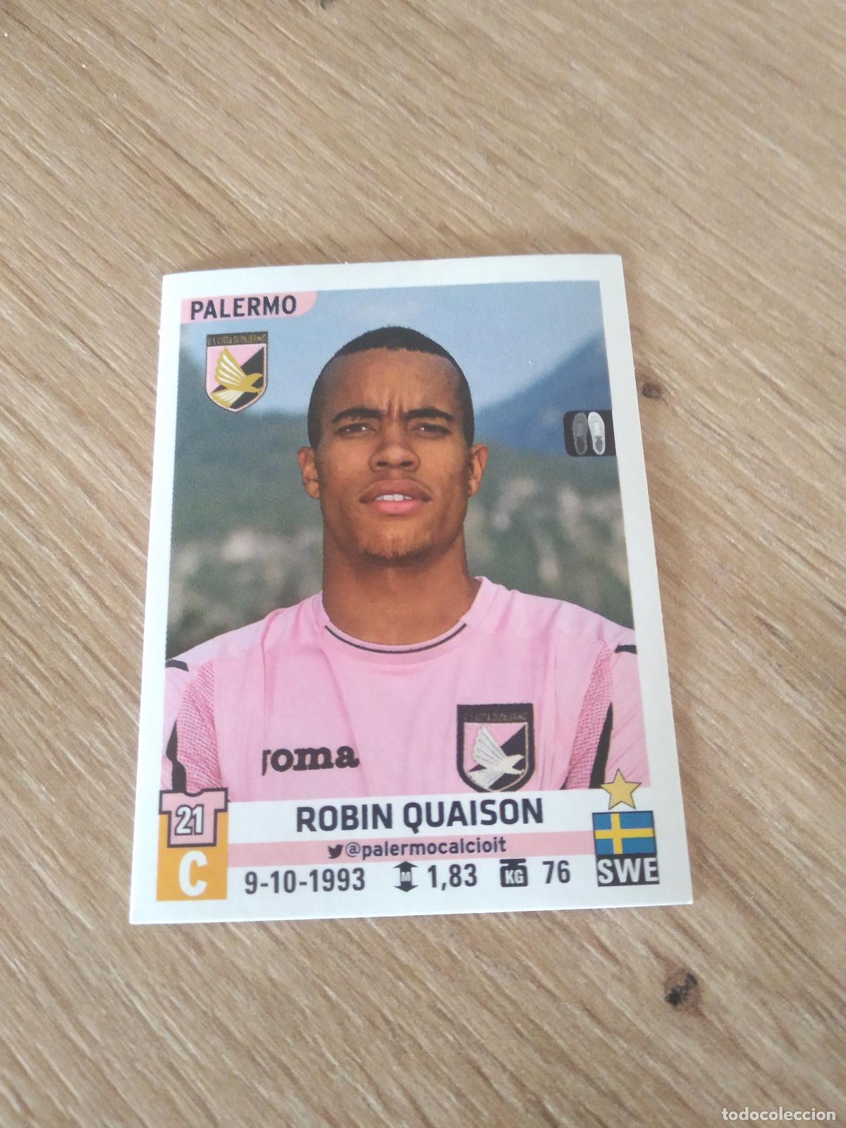Cromos de f&uacute;tbol: 433 ROBIN QUAISON PALERMO CROMO FUTBOL PANINI LIGA ITALIA 15-16 CALCIATORI 2015-2016