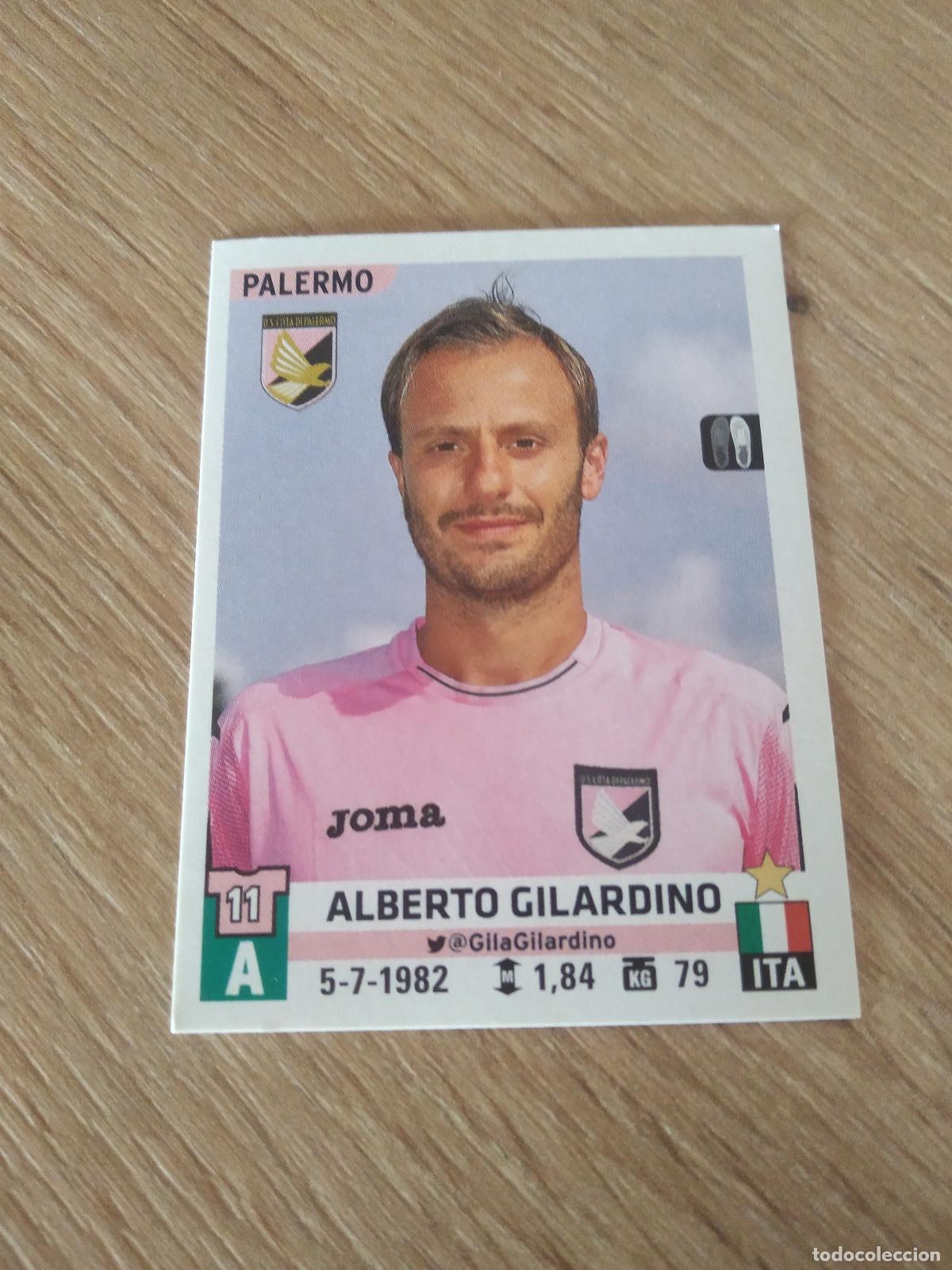 Cromos de Futebol: 436 GILARDINO PALERMO CROMO FUTBOL PANINI LIGA ITALIA 15-16 CALCIATORI 2015-2016