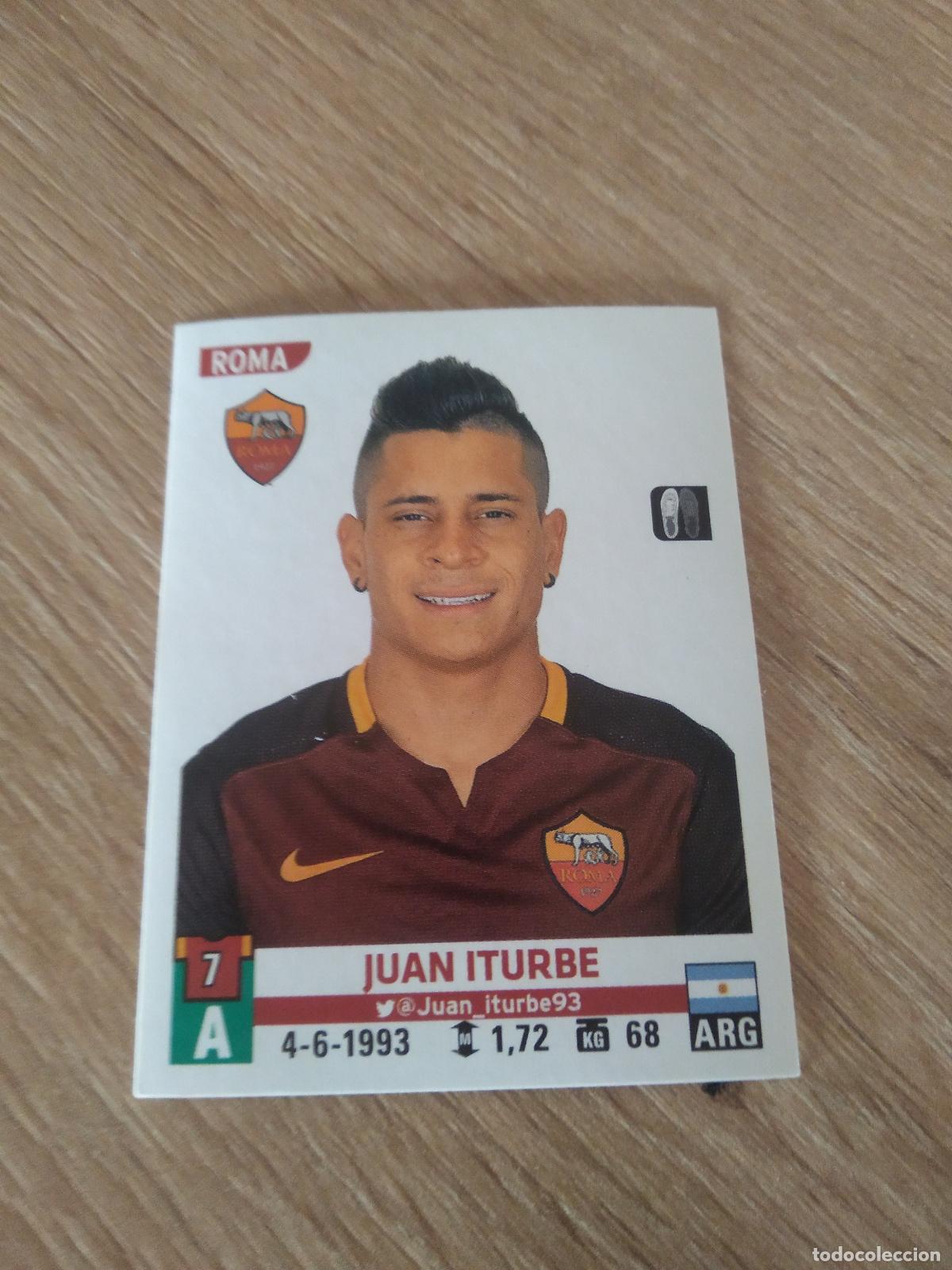Cromos de F&uacute;tbol: 462 JUAN ITURBE ROMA CROMO FUTBOL PANINI LIGA ITALIA 15-16 CALCIATORI 2015-2016